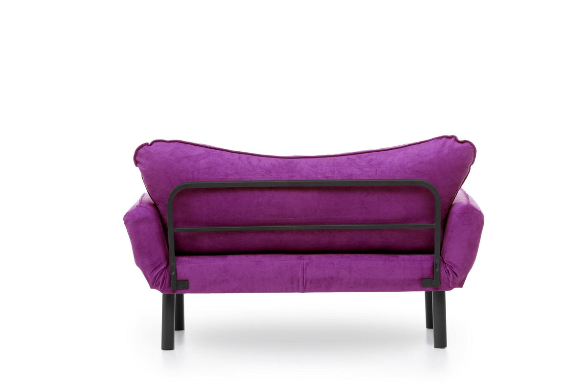 Chatto Bettsofa - Lila in Lila präsentiert im Onlineshop von KAQTU Design AG. Bettsofa ist von Atelier Del Sofa