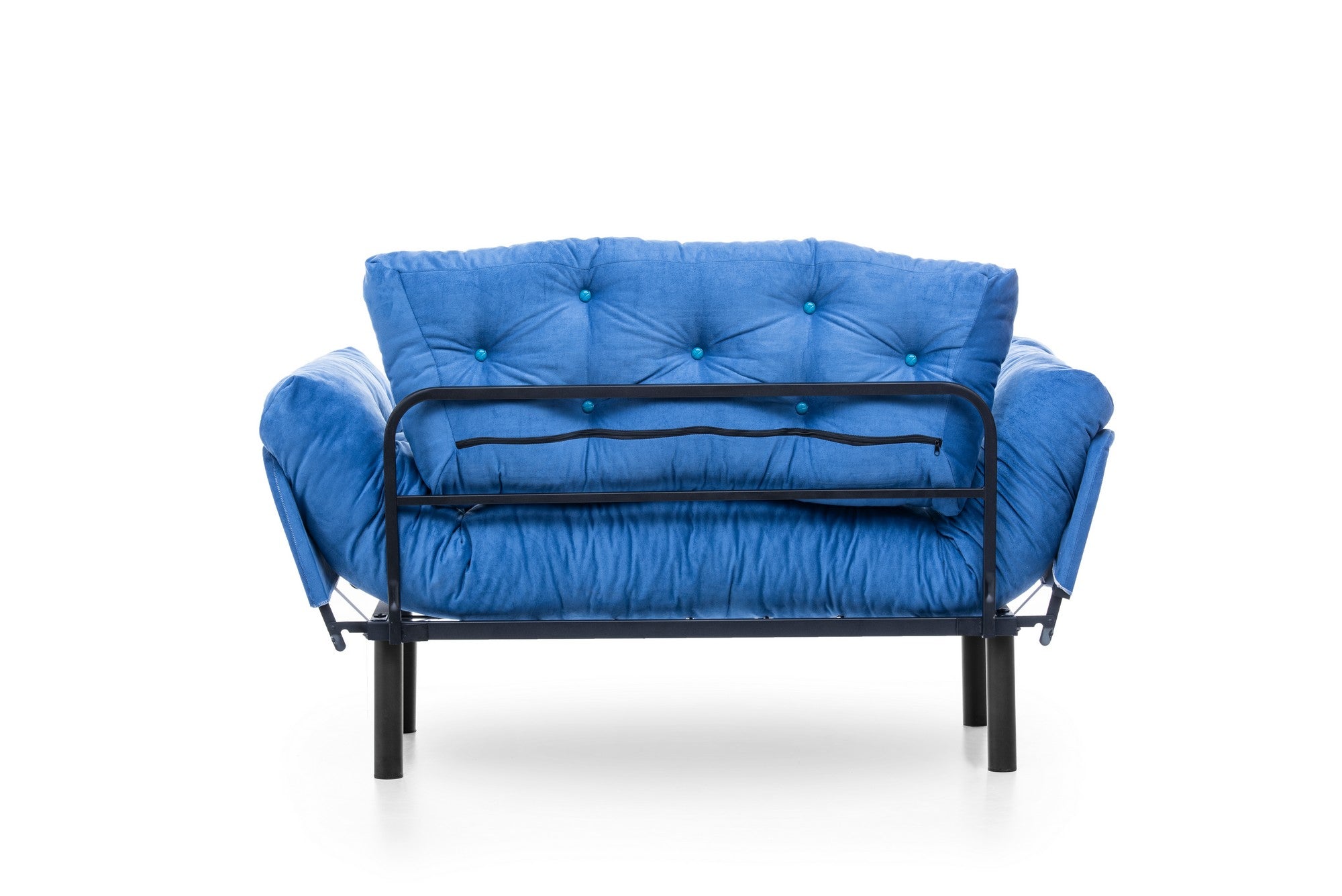 Nitta - Blue in Blau präsentiert im Onlineshop von KAQTU Design AG. Bettsofa ist von Atelier Del Sofa