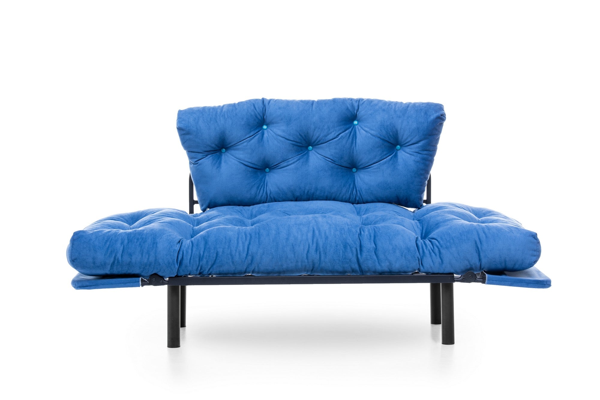 Nitta - Blue in Blau präsentiert im Onlineshop von KAQTU Design AG. Bettsofa ist von Atelier Del Sofa