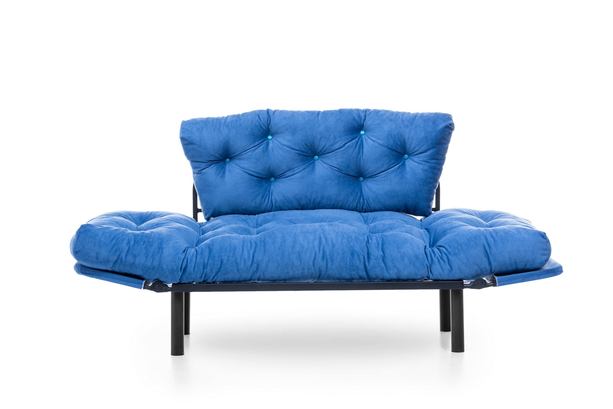 Nitta - Blue in Blau präsentiert im Onlineshop von KAQTU Design AG. Bettsofa ist von Atelier Del Sofa