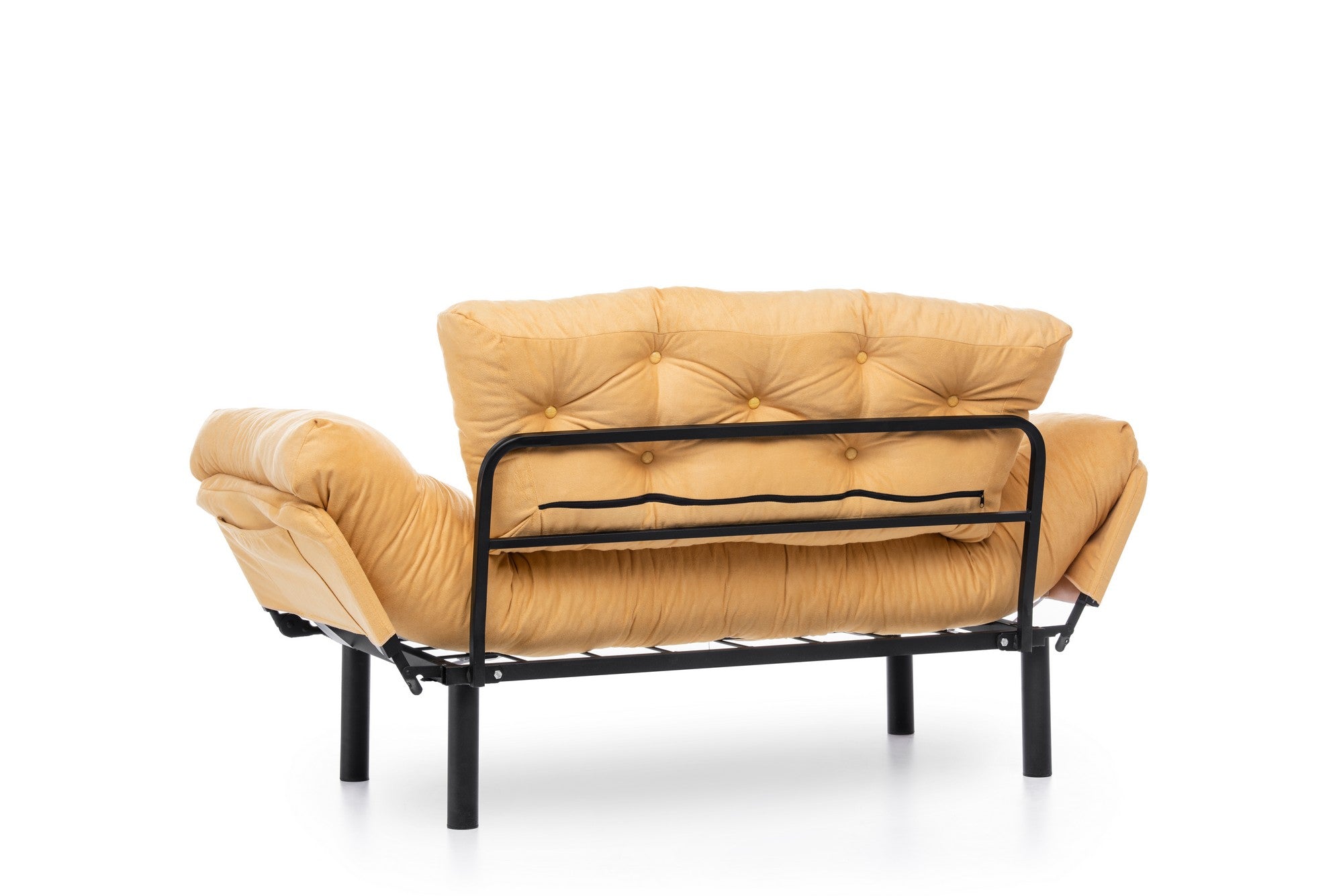 Nitta - Mustard in Senf präsentiert im Onlineshop von KAQTU Design AG. Bettsofa ist von Atelier Del Sofa