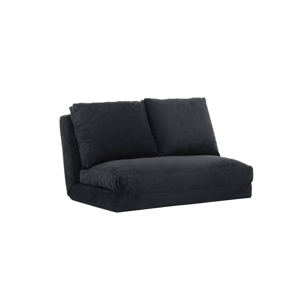 Taida Bettsofa - Schwarz in Schwarz präsentiert im Onlineshop von KAQTU Design AG. Bettsofa ist von Atelier Del Sofa