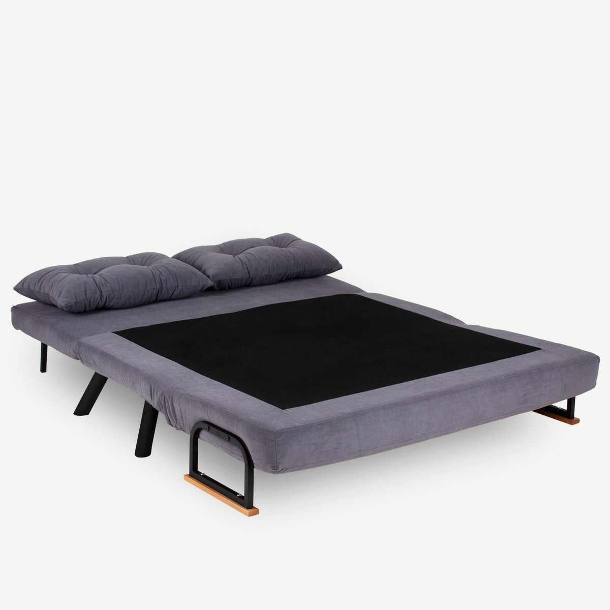 Sando 2 Bettsofa - Grau in Grau präsentiert im Onlineshop von KAQTU Design AG. Bettsofa ist von Atelier Del Sofa