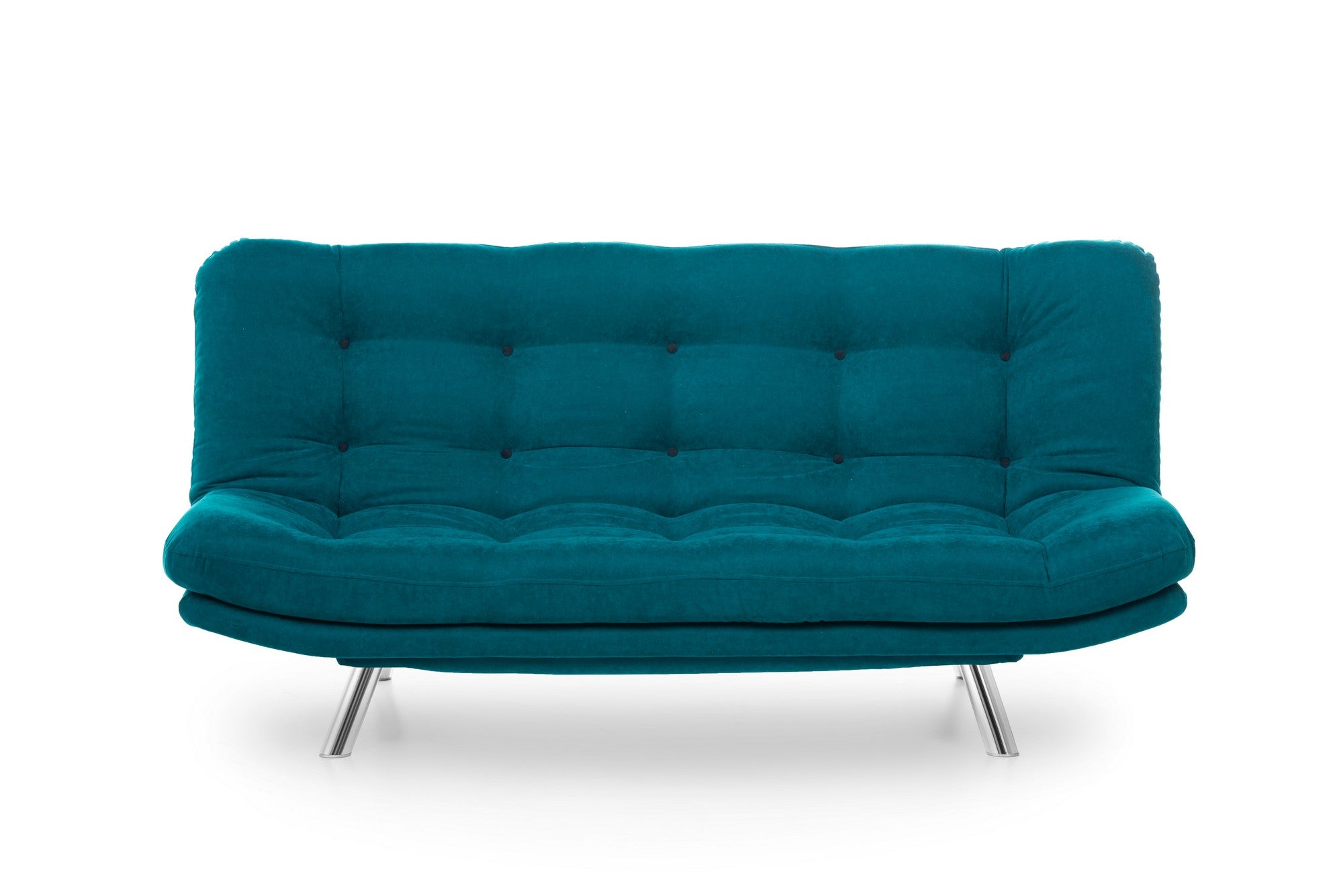 Misa Sofabed - Petrol Green in Petrolgrün präsentiert im Onlineshop von KAQTU Design AG. Bettsofa ist von Atelier Del Sofa
