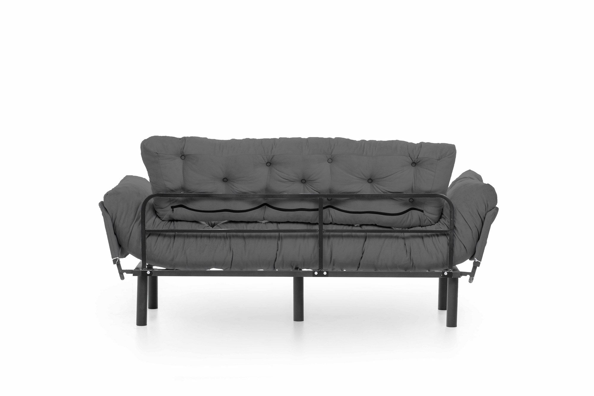 Nitta Triple - Grey in Grau präsentiert im Onlineshop von KAQTU Design AG. Bettsofa ist von Atelier Del Sofa