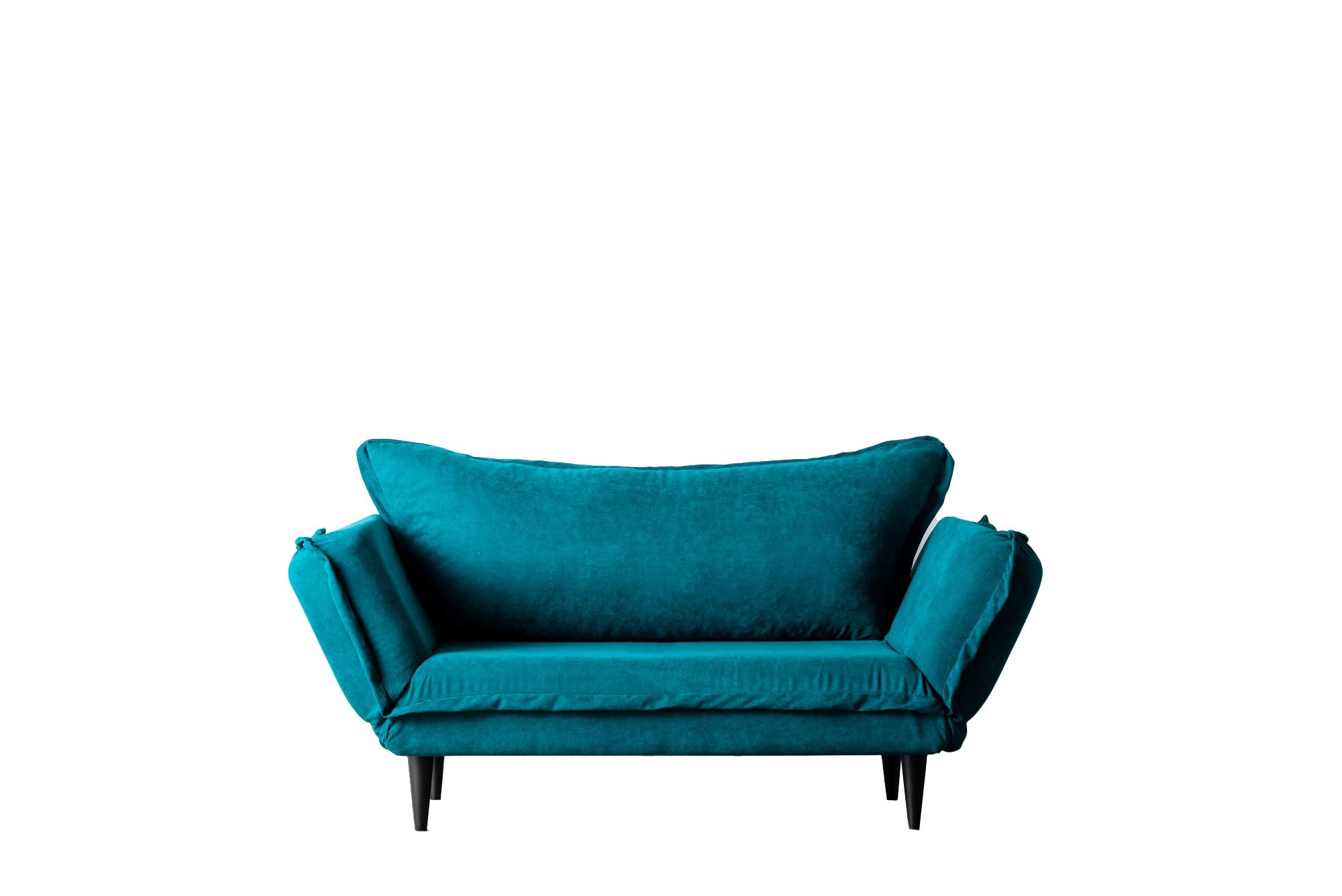 Vino Daybed - Petrol Green GR124\01 in Petrolgrün präsentiert im Onlineshop von KAQTU Design AG. Bettsofa ist von Atelier Del Sofa
