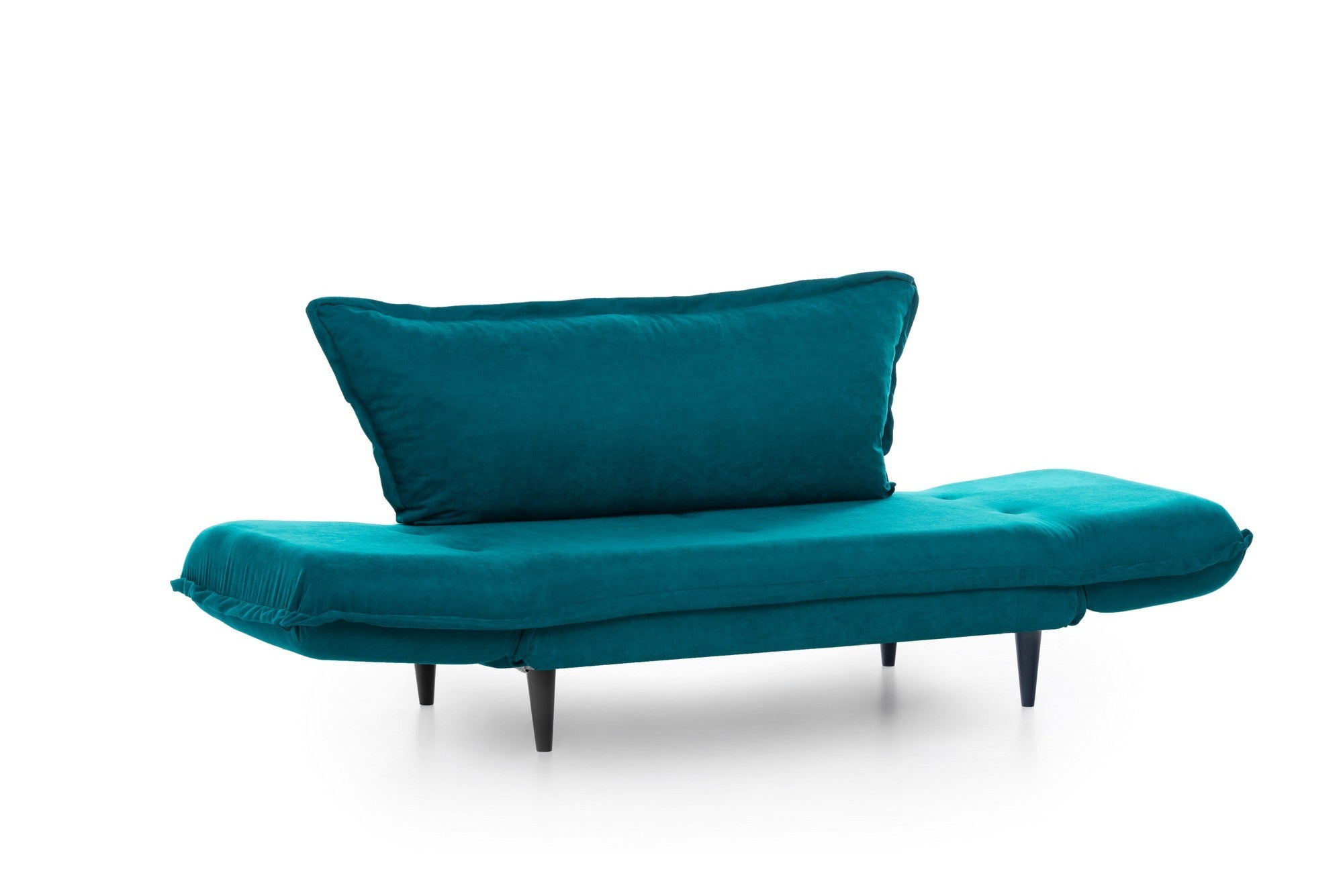 Vino Daybed - Petrol Green GR124\01 in Petrolgrün präsentiert im Onlineshop von KAQTU Design AG. Bettsofa ist von Atelier Del Sofa
