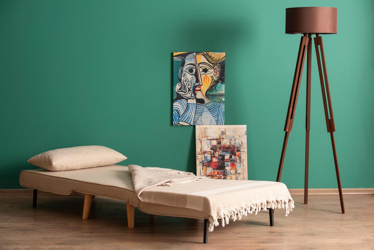 Folde Single Bettsofa - Sahne in Sahne präsentiert im Onlineshop von KAQTU Design AG. Bettsessel ist von Atelier Del Sofa