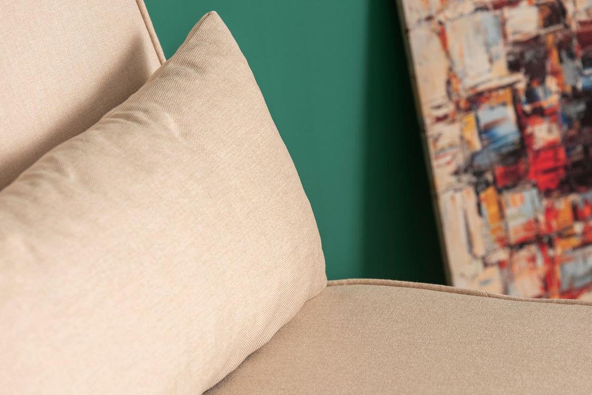 Folde Single Bettsofa - Sahne in Sahne präsentiert im Onlineshop von KAQTU Design AG. Bettsessel ist von Atelier Del Sofa