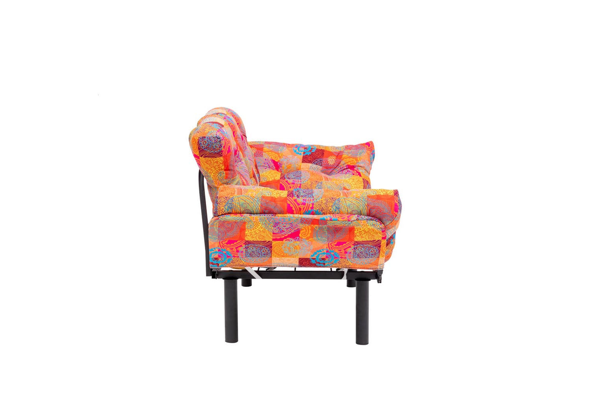 Nitta Bettsofa - Mehrfarbig in Mehrfarbig präsentiert im Onlineshop von KAQTU Design AG. Bettsofa ist von Atelier Del Sofa