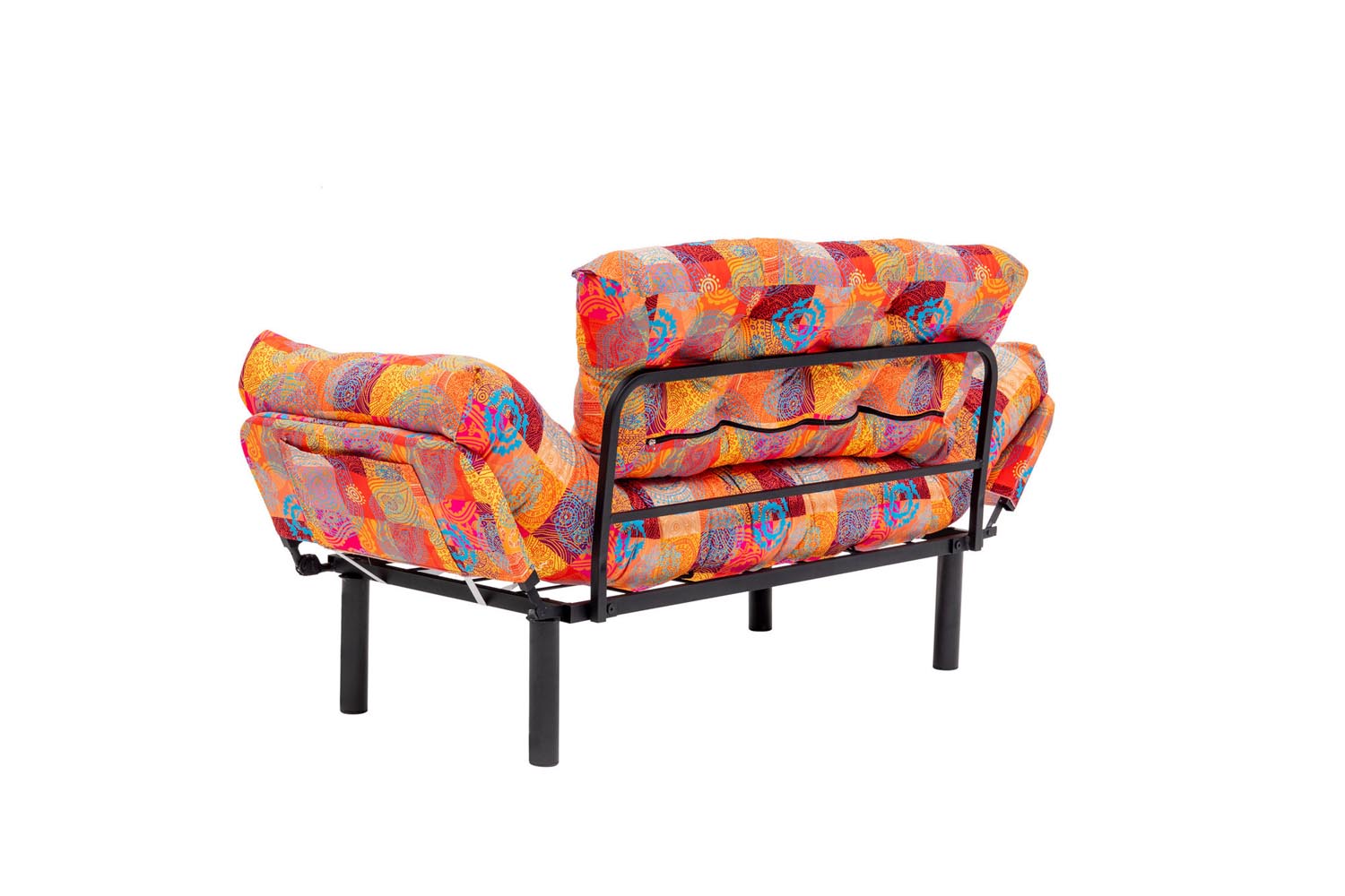Nitta - Patchwork in Mehrfarbig präsentiert im Onlineshop von KAQTU Design AG. Bettsofa ist von Atelier Del Sofa