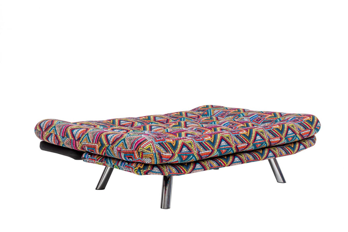 Misa Small Sofabed Bettsofa - Mehrfarbig in Mehrfarbig präsentiert im Onlineshop von KAQTU Design AG. Bettsofa ist von Atelier Del Sofa