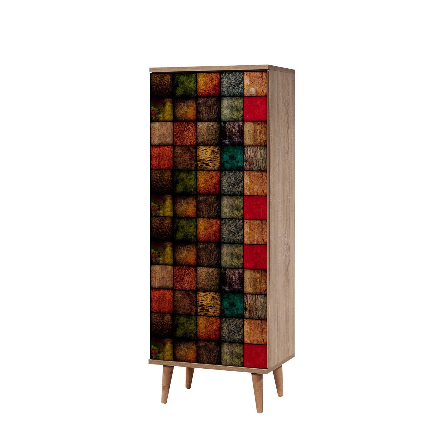 Filinta - 723 in Sonoma Eiche präsentiert im Onlineshop von KAQTU Design AG. Schuhschrank ist von Hanah Home