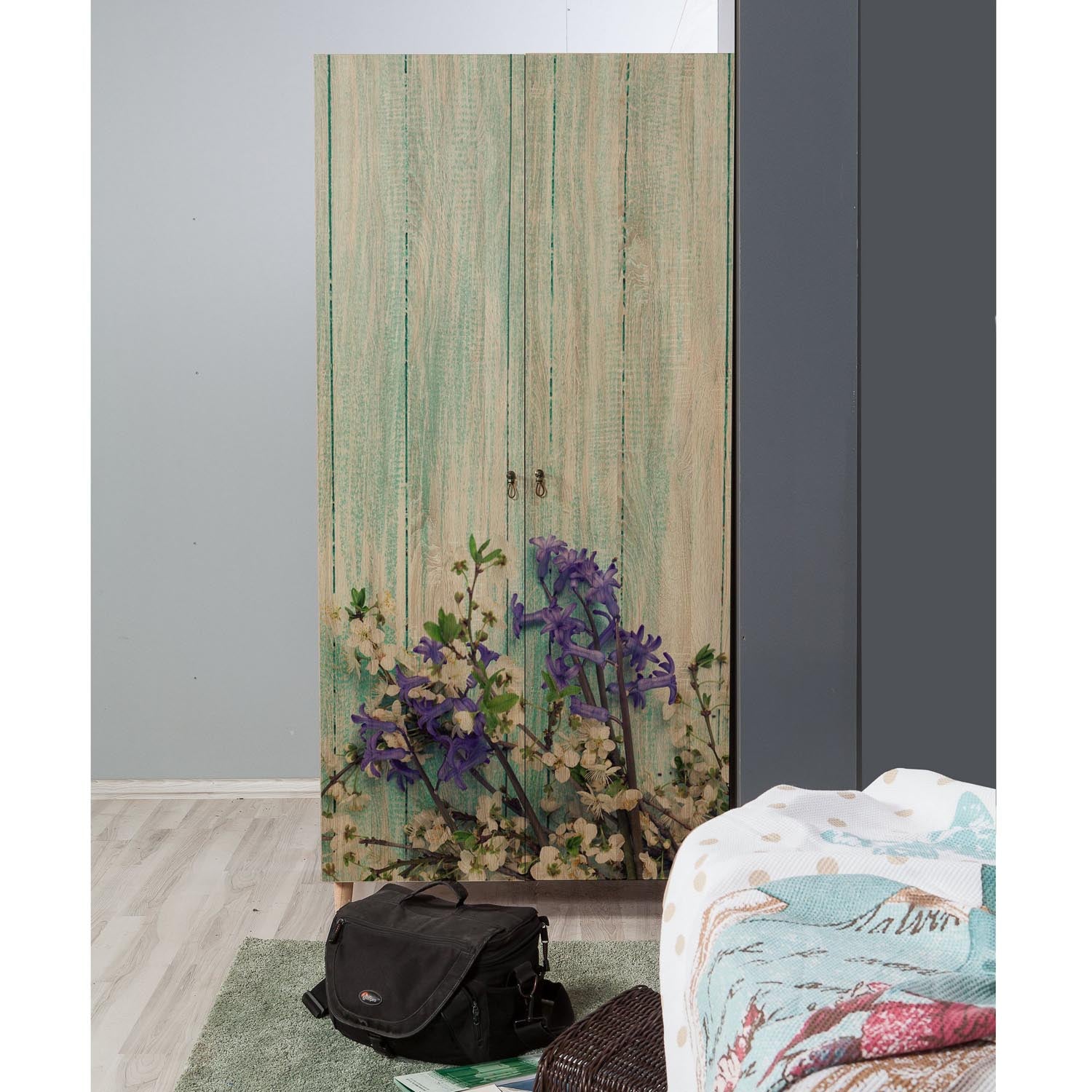 Stil - 727 in Sonoma Eiche präsentiert im Onlineshop von KAQTU Design AG. Garderobe ist von Hanah Home