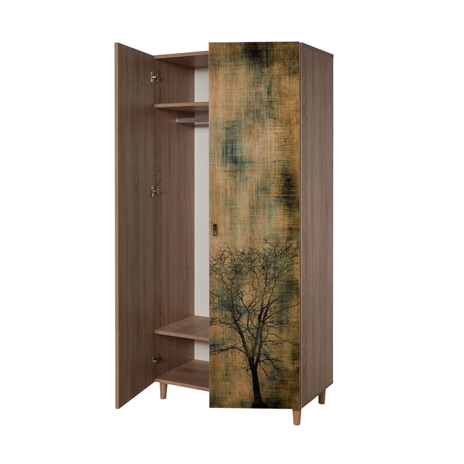 Stil - 729 in Sonoma Eiche präsentiert im Onlineshop von KAQTU Design AG. Garderobe ist von Hanah Home