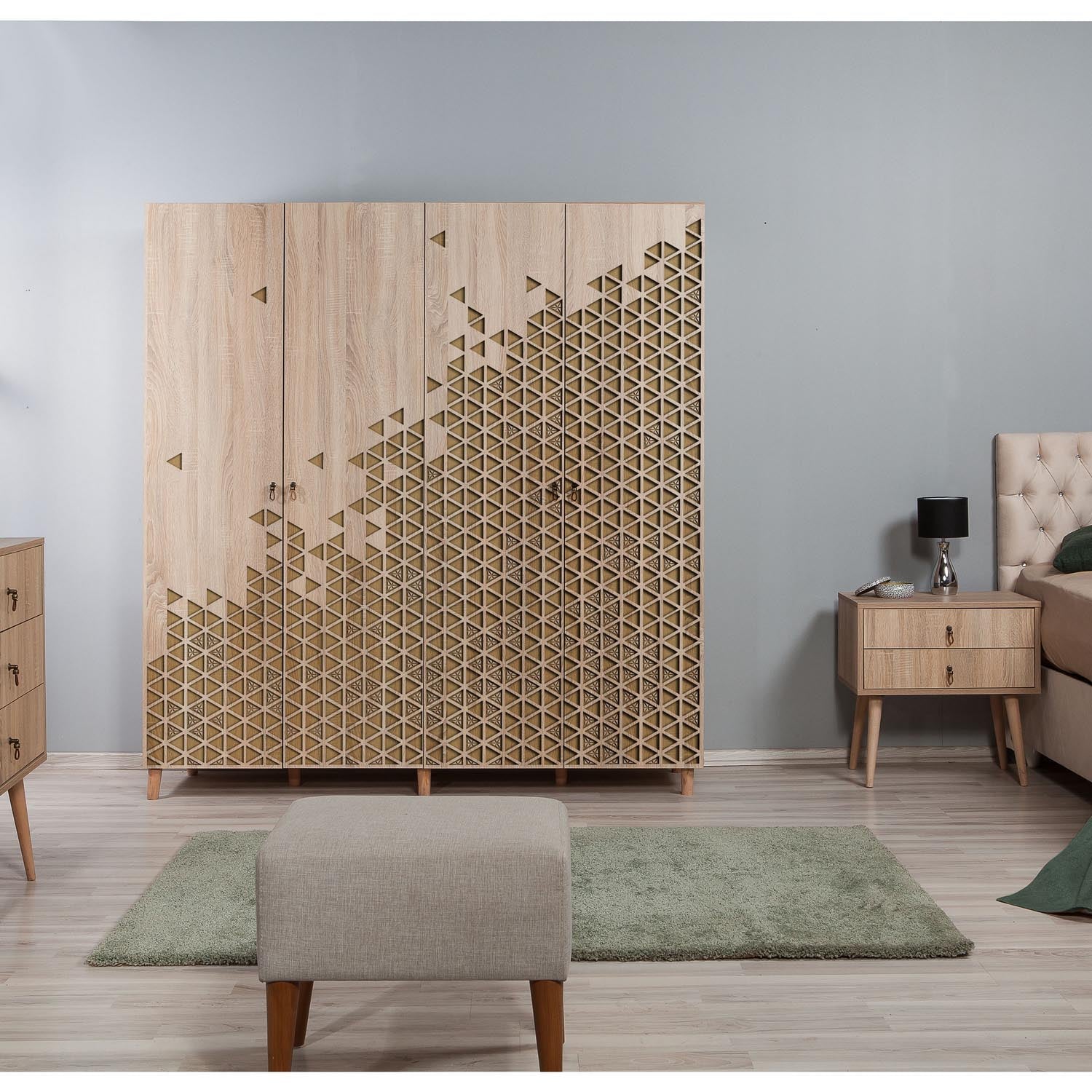 İmaj-120 in Sonoma Eiche präsentiert im Onlineshop von KAQTU Design AG. Garderobe ist von Hanah Home