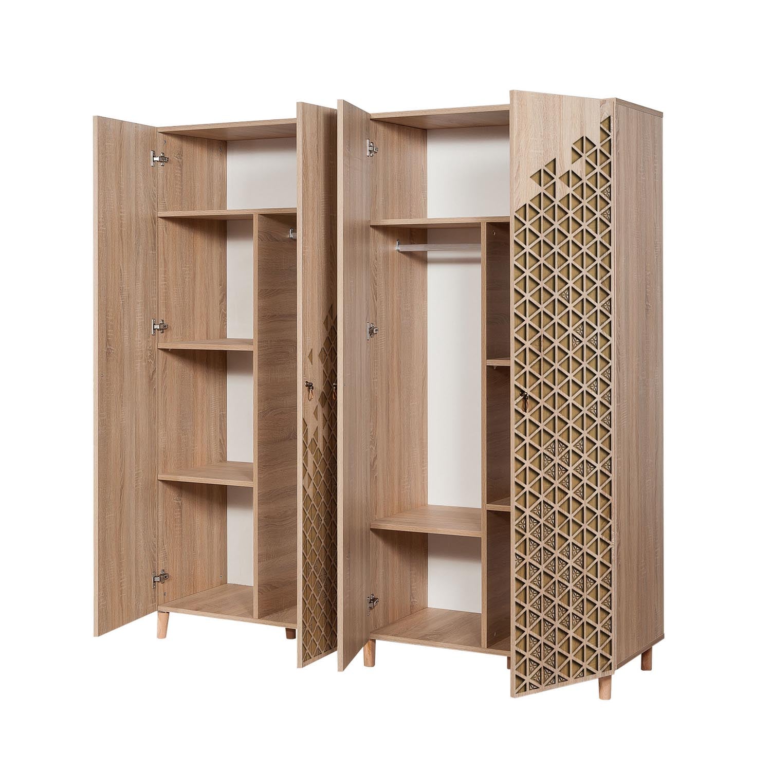 İmaj-120 in Sonoma Eiche präsentiert im Onlineshop von KAQTU Design AG. Garderobe ist von Hanah Home