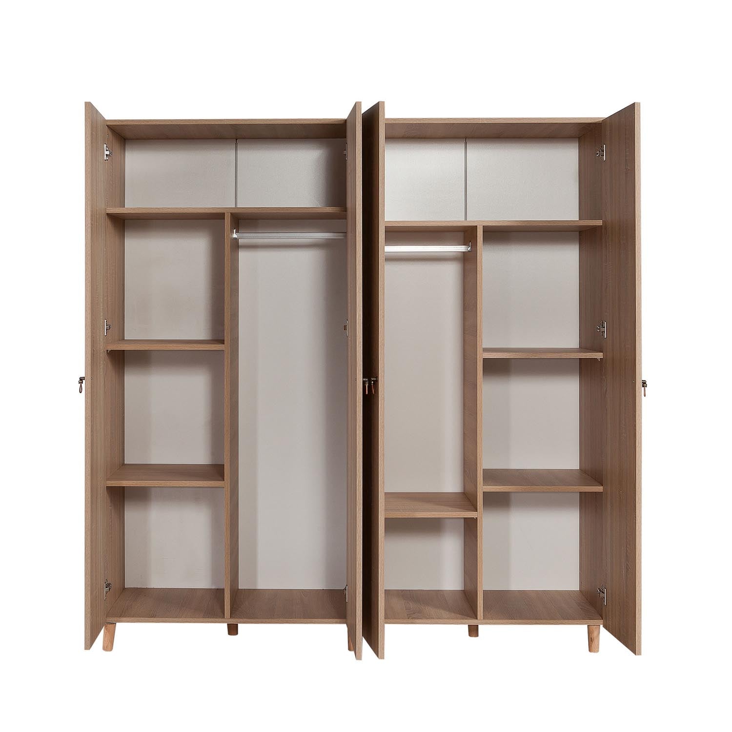 İmaj-120 in Sonoma Eiche präsentiert im Onlineshop von KAQTU Design AG. Garderobe ist von Hanah Home
