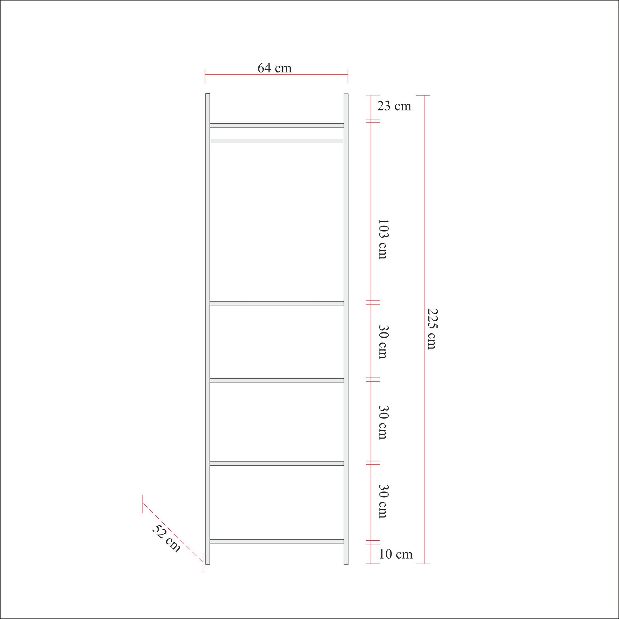 Dynamic - 08 in Atlantische Kiefer präsentiert im Onlineshop von KAQTU Design AG. Garderobe ist von Hanah Home