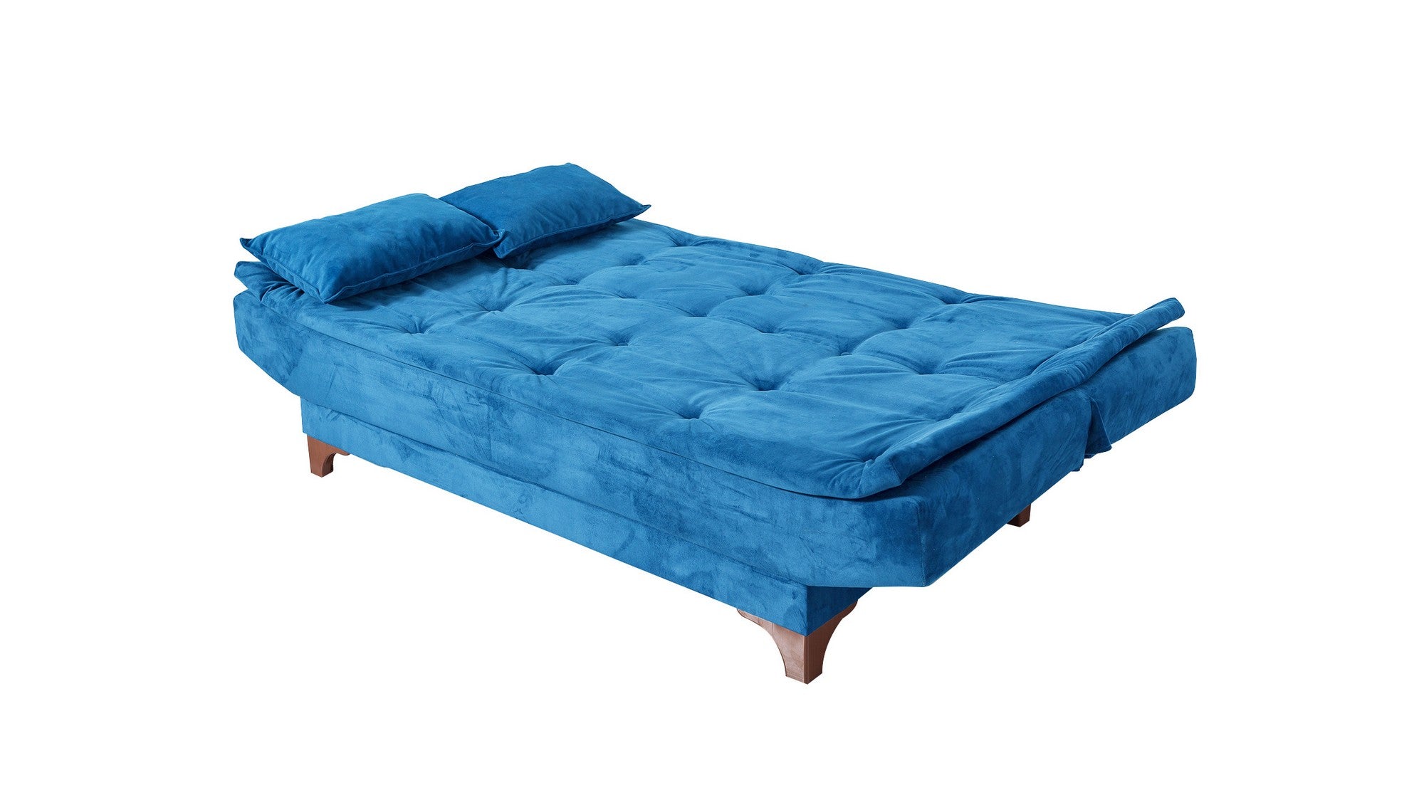 Kelebek - Dark Blue in Dunkelblau präsentiert im Onlineshop von KAQTU Design AG. Bettsofa ist von Atelier Del Sofa
