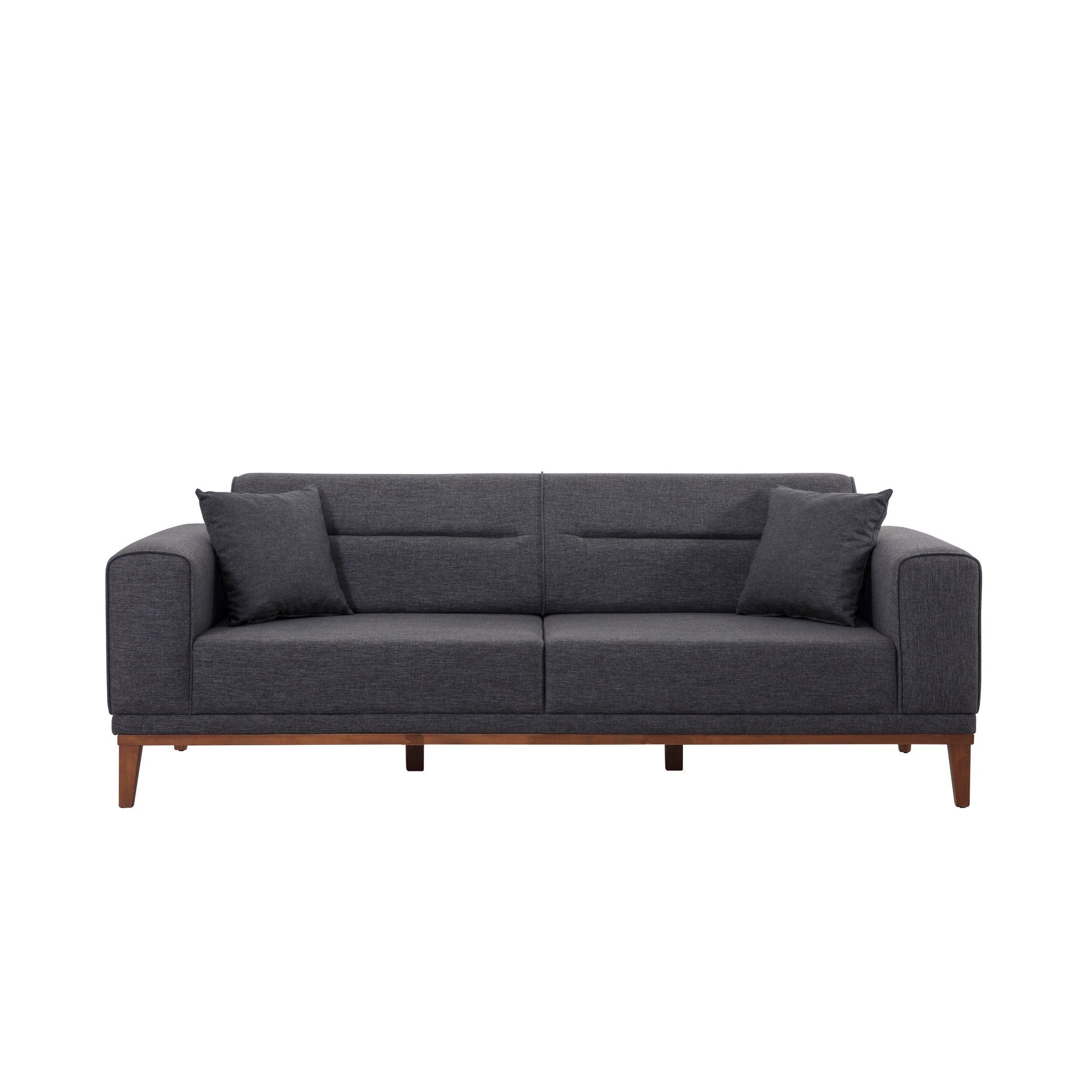 Liones - Anthracite in Anthrazit präsentiert im Onlineshop von KAQTU Design AG. Bettsofa ist von Atelier Del Sofa