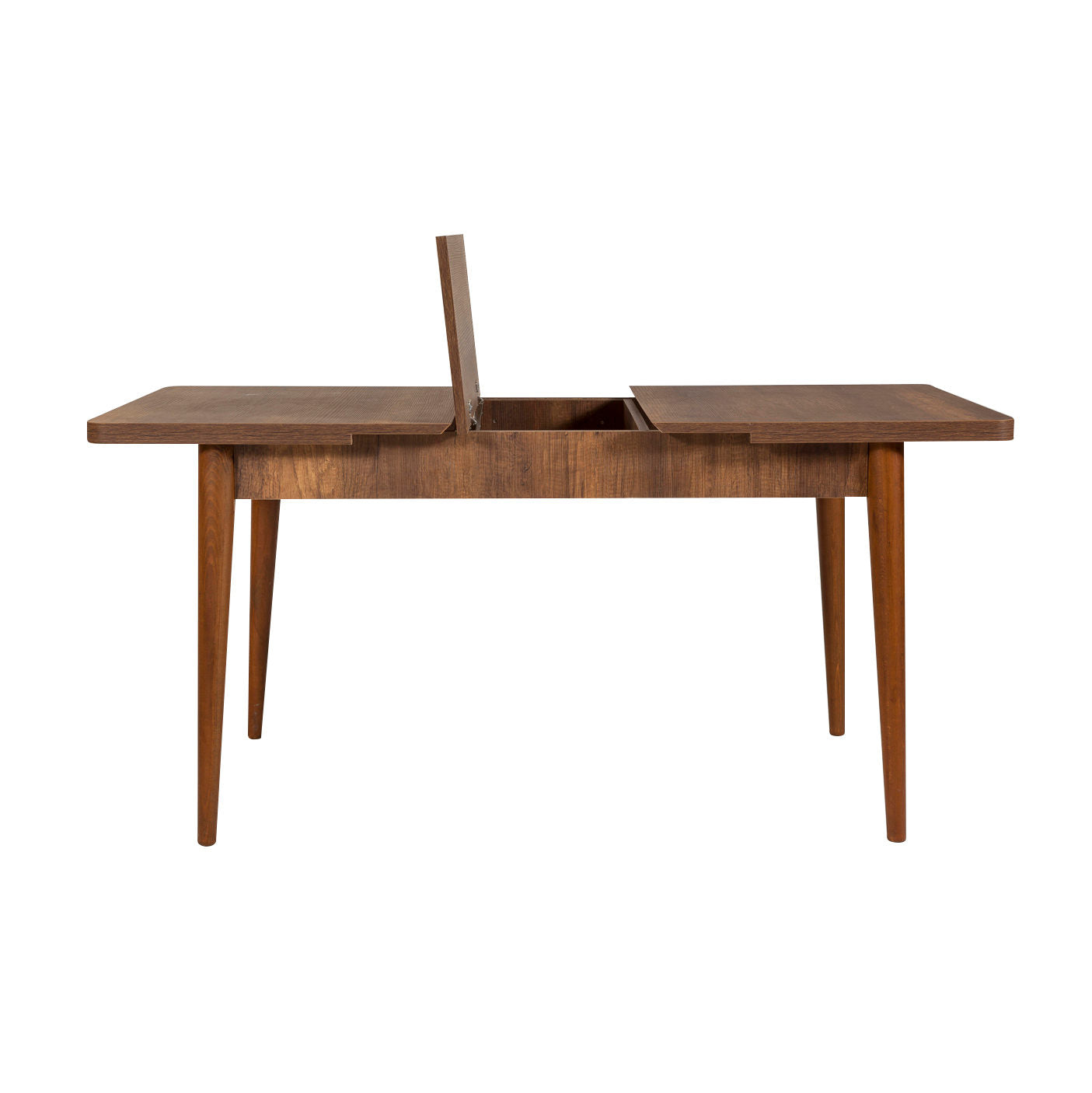Vina 0900 - Walnut Stone in Walnuss Stein präsentiert im Onlineshop von KAQTU Design AG. Esstisch ist von Hanah Home