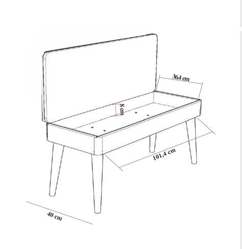 Vina 1070 Esstisch - Atlantische Kiefer Grün in Atlantische Kiefer Grün präsentiert im Onlineshop von KAQTU Design AG. Esstisch ist von Hanah Home