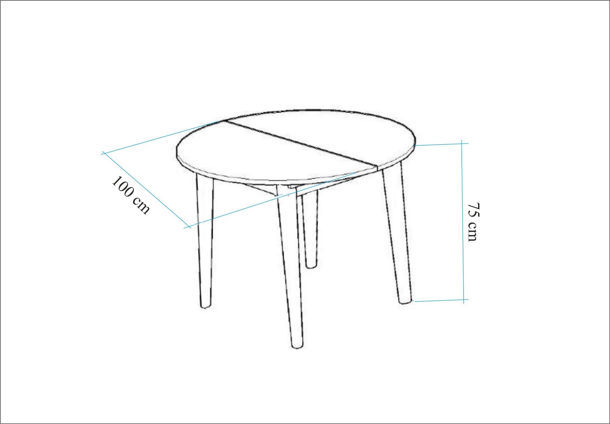 Vina 139 - White in Weiss präsentiert im Onlineshop von KAQTU Design AG. Esstisch ist von Hanah Home