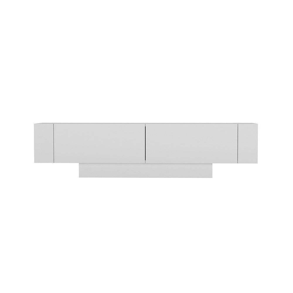 Matera - White, White in Weiss präsentiert im Onlineshop von KAQTU Design AG. Sideboard ist von Hanah Home