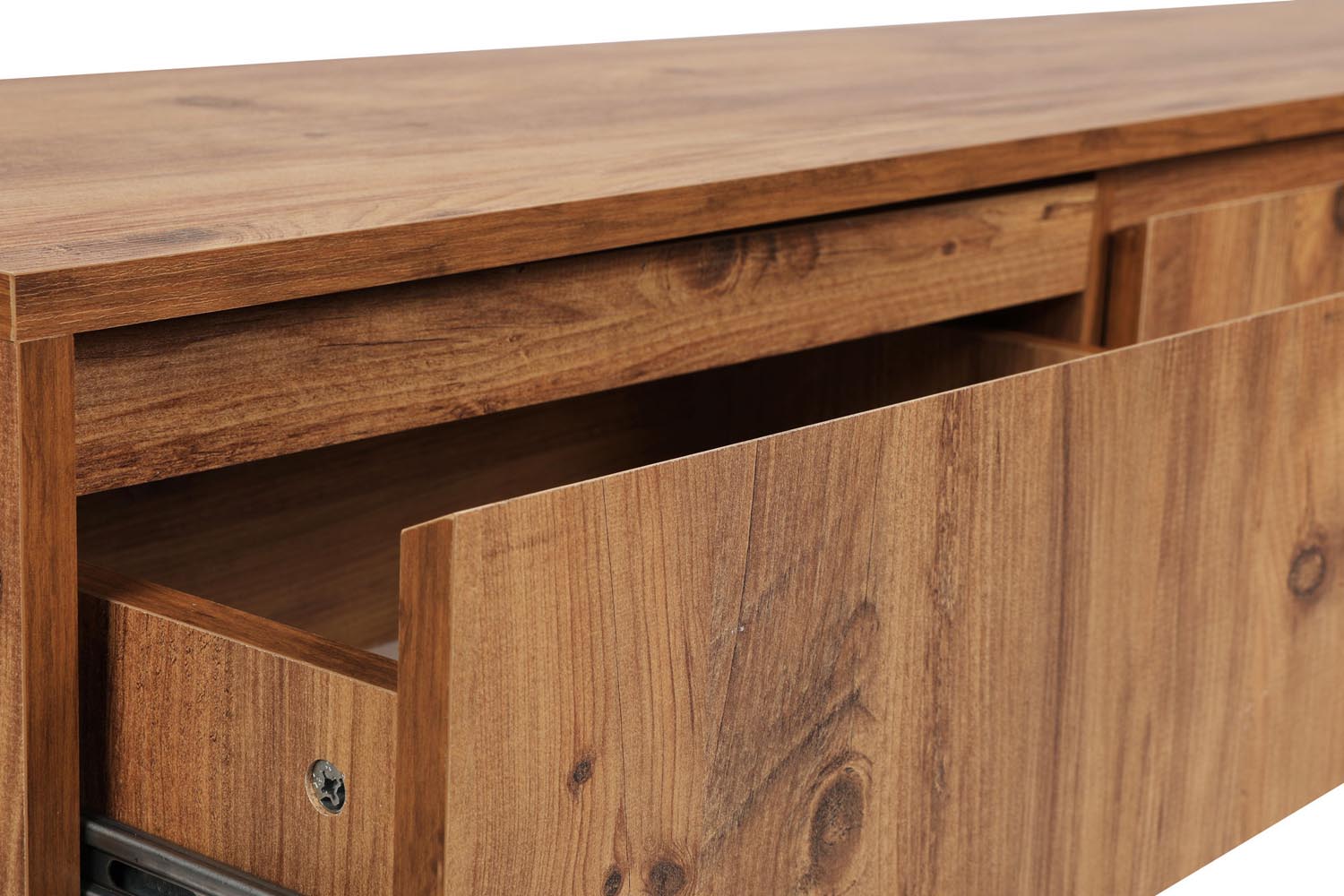Lupin 180 - Walnut in Walnuss Schwarz präsentiert im Onlineshop von KAQTU Design AG. Sideboard ist von Hanah Home