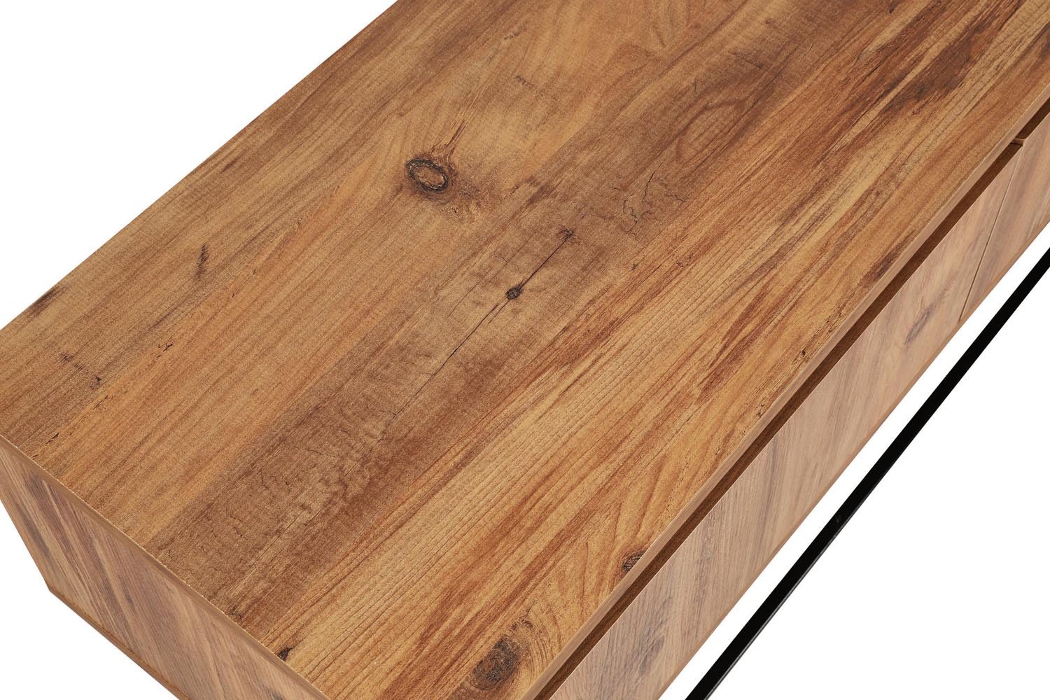 Lupin 180 - Walnut in Walnuss Schwarz präsentiert im Onlineshop von KAQTU Design AG. Sideboard ist von Hanah Home