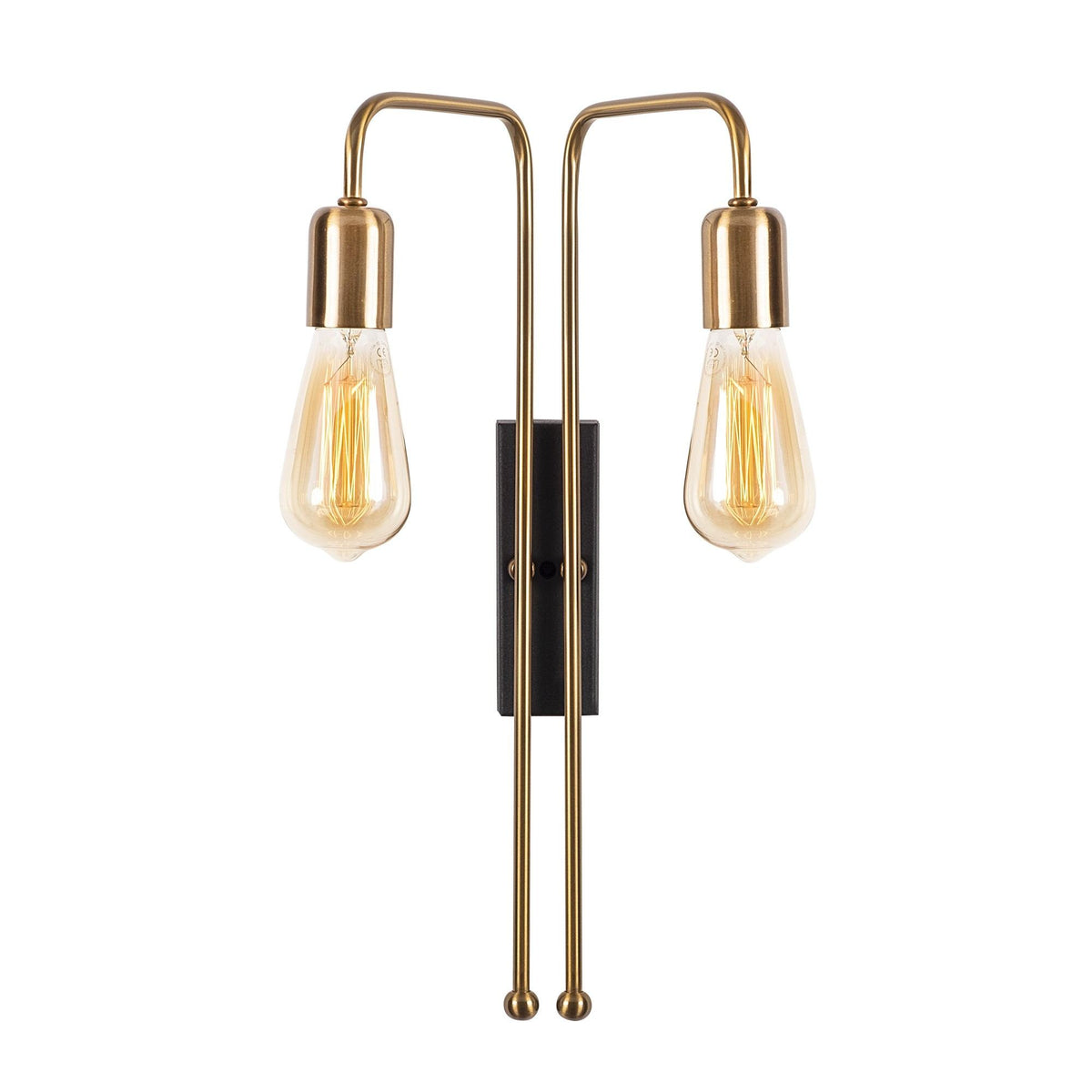 Mum Wandleuchte - Gold
 Schwarz in Gold
 Schwarz präsentiert im Onlineshop von KAQTU Design AG. Wandleuchte ist von Opviq