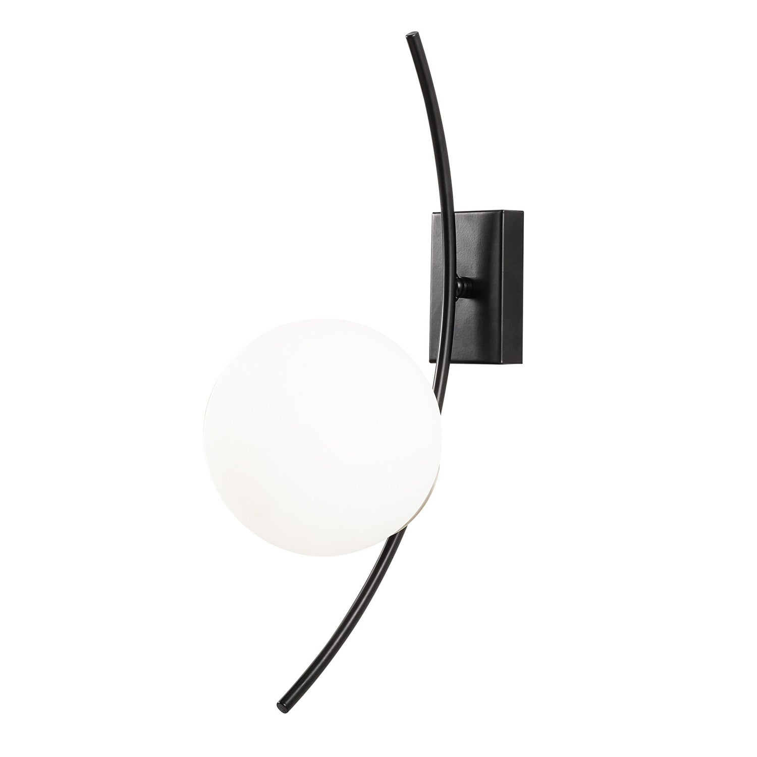 Hilal - 3821 in Schwarz Weiss präsentiert im Onlineshop von KAQTU Design AG. Wandleuchte ist von Opviq