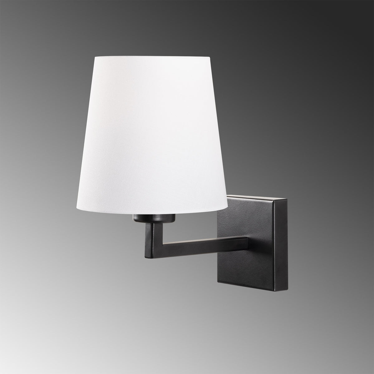 Profil Wandleuchte - Schwarz Weiss in Schwarz Weiss präsentiert im Onlineshop von KAQTU Design AG. Wandleuchte ist von Opviq