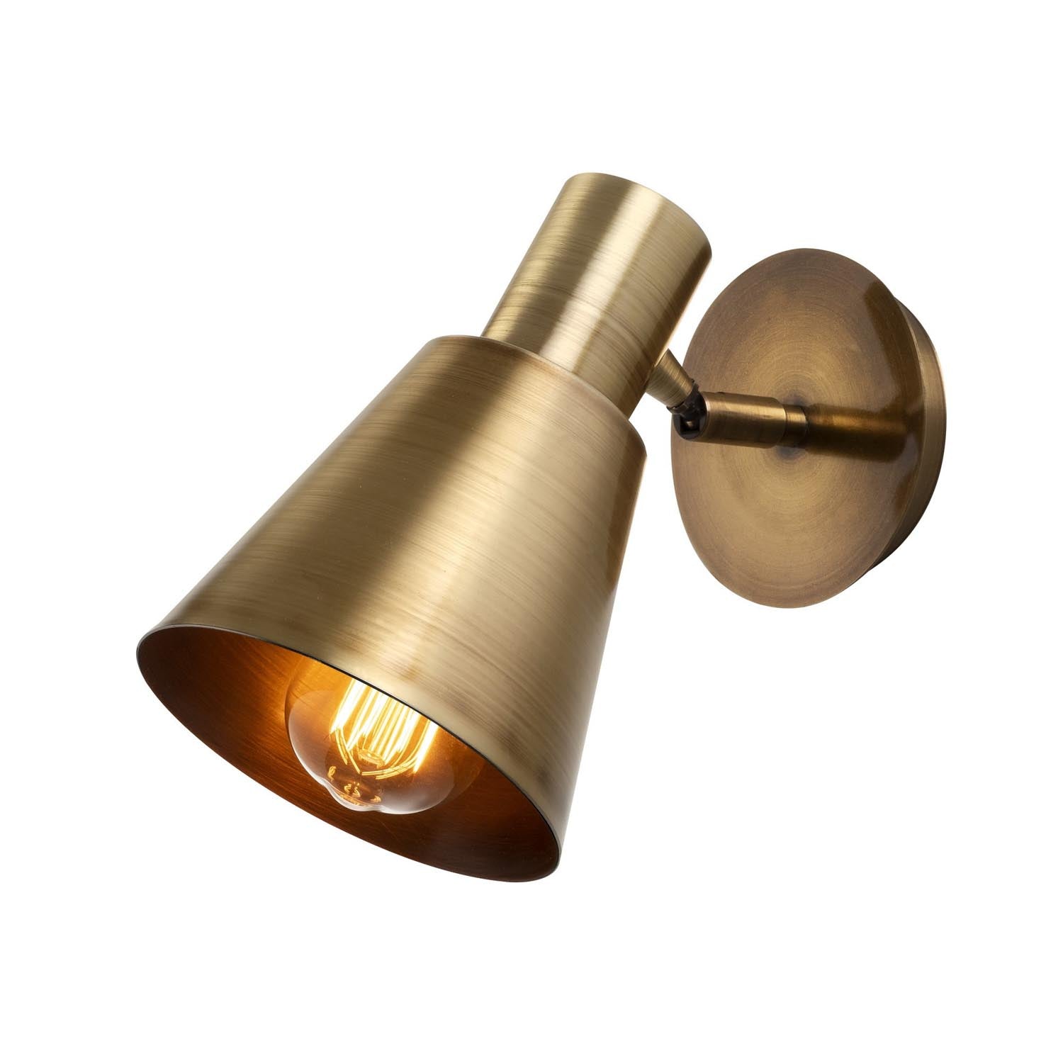 Kem - 6346 in Antik präsentiert im Onlineshop von KAQTU Design AG. Wandleuchte ist von Opviq