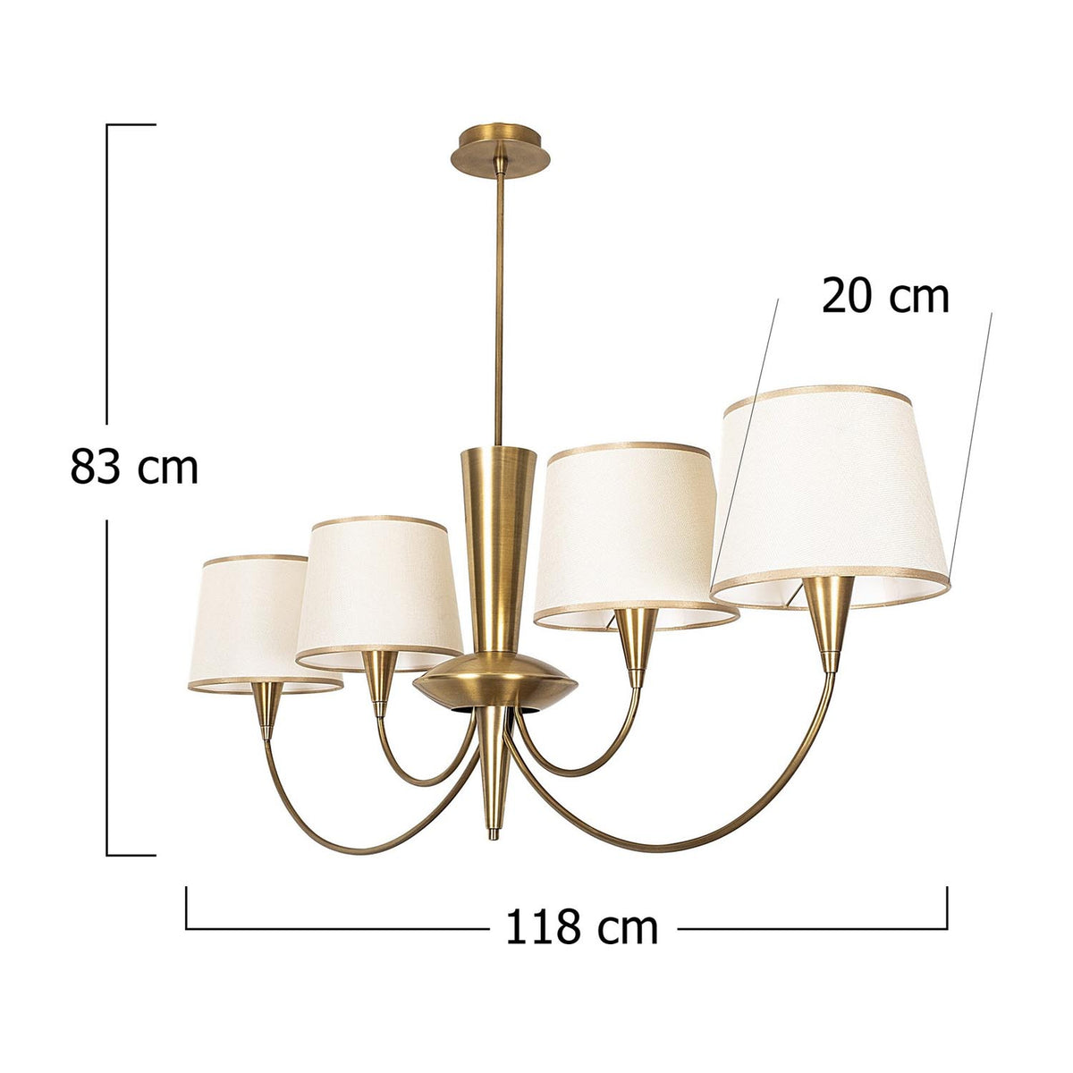 Pardo Pendellampe - Antik in Antik präsentiert im Onlineshop von KAQTU Design AG. Pendelleuchte ist von Opviq