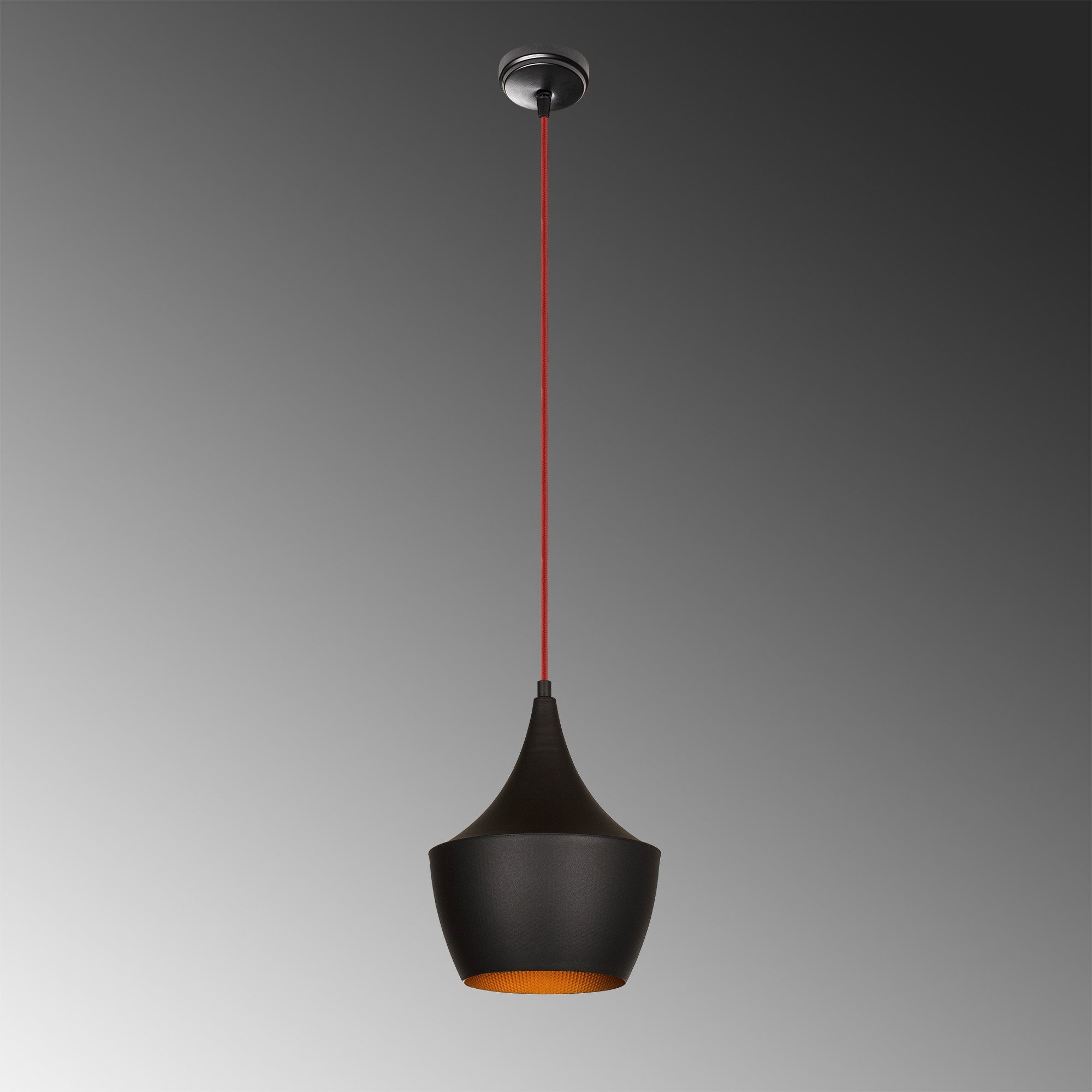 Elmas - 3551 in Schwarz Rot präsentiert im Onlineshop von KAQTU Design AG. Pendelleuchte ist von Opviq