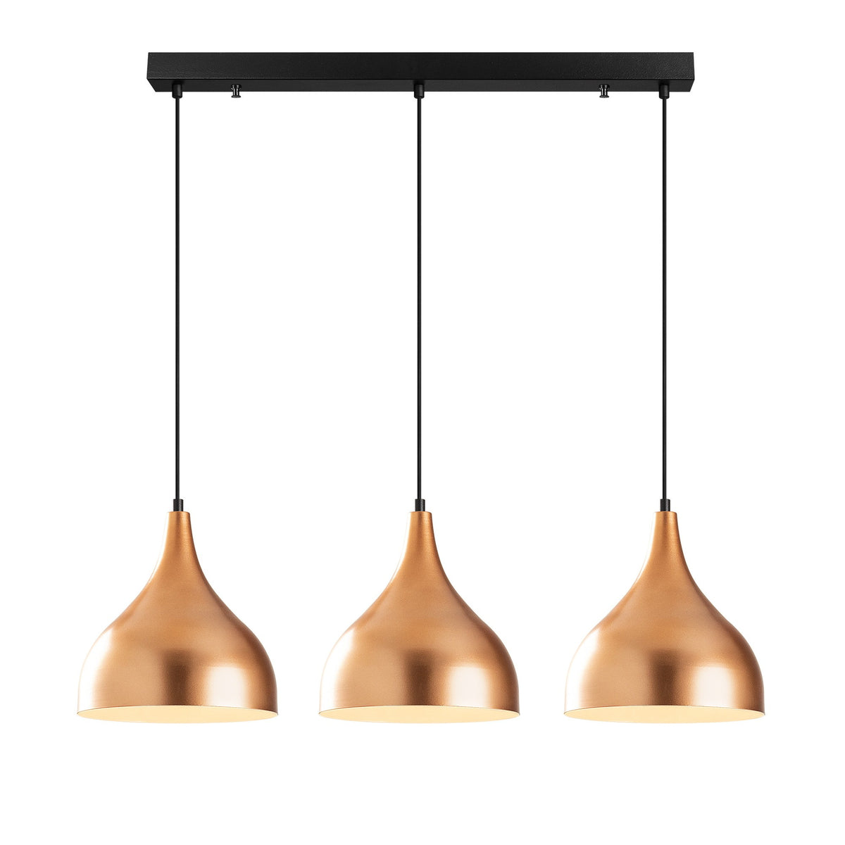 Sağlam Pendellampe - Kupfer
 Schwarz in Kupfer / Schwarz präsentiert im Onlineshop von KAQTU Design AG. Pendelleuchte ist von Opviq