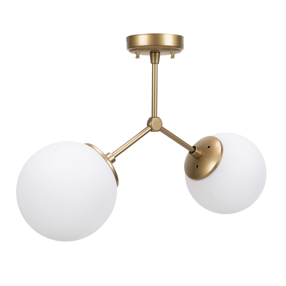 Damar Deckenleuchte - Gelb Weiss in Gelb Weiss präsentiert im Onlineshop von KAQTU Design AG. Deckenleuchte ist von Opviq