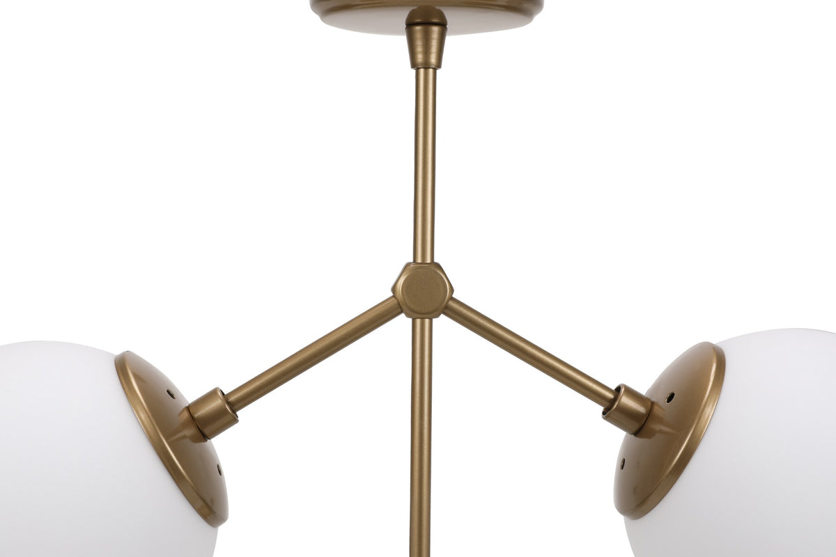 Damar Pendellampe - Gelb Weiss in Gelb Weiss präsentiert im Onlineshop von KAQTU Design AG. Pendelleuchte ist von Opviq