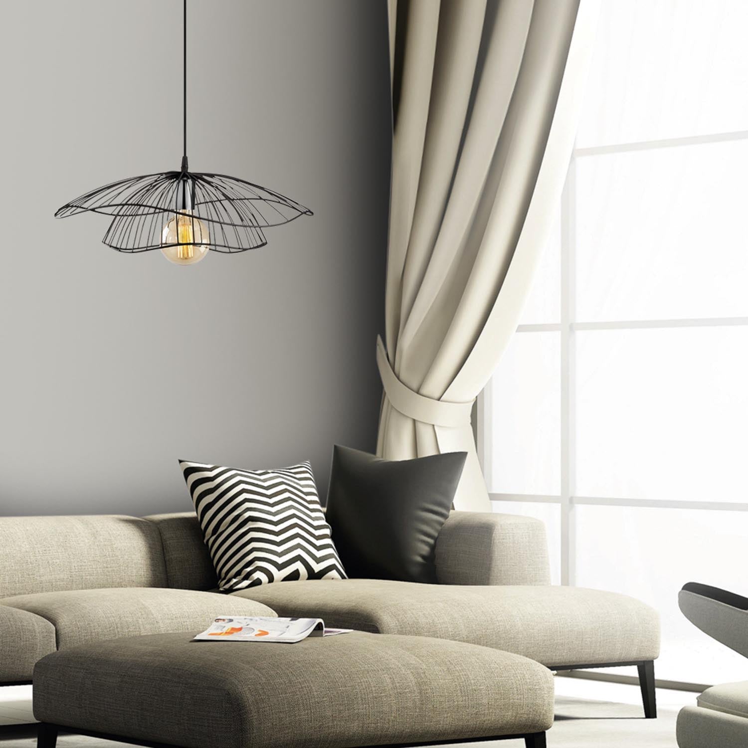 Tel - 6500 in Schwarz präsentiert im Onlineshop von KAQTU Design AG. Pendelleuchte ist von Opviq