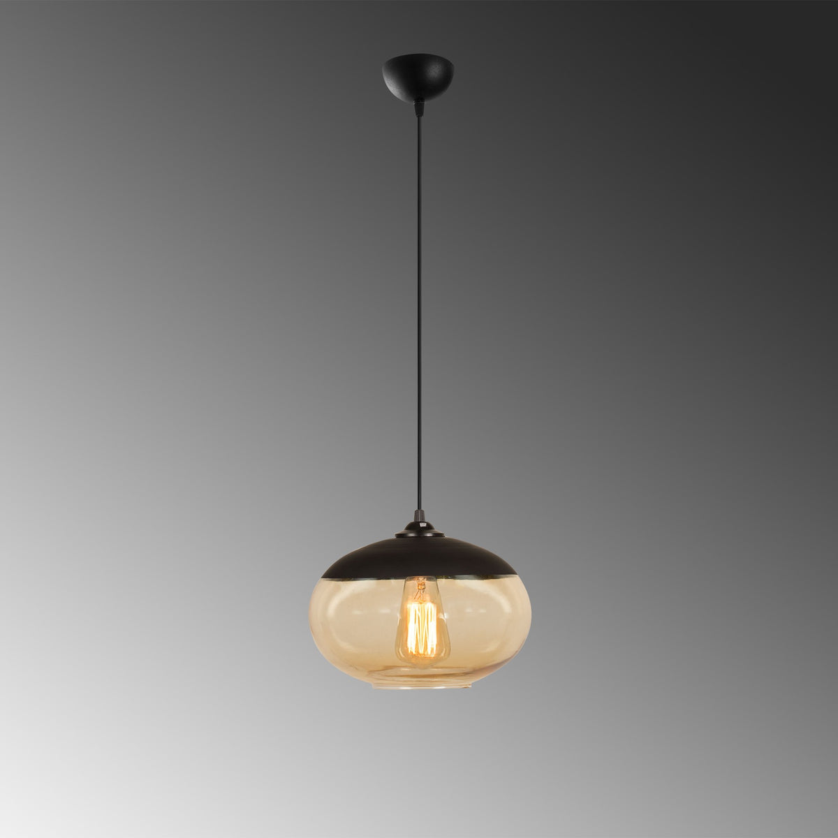 Camini Pendellampe - Schwarzer Honig in Schwarzer Honig präsentiert im Onlineshop von KAQTU Design AG. Pendelleuchte ist von Opviq