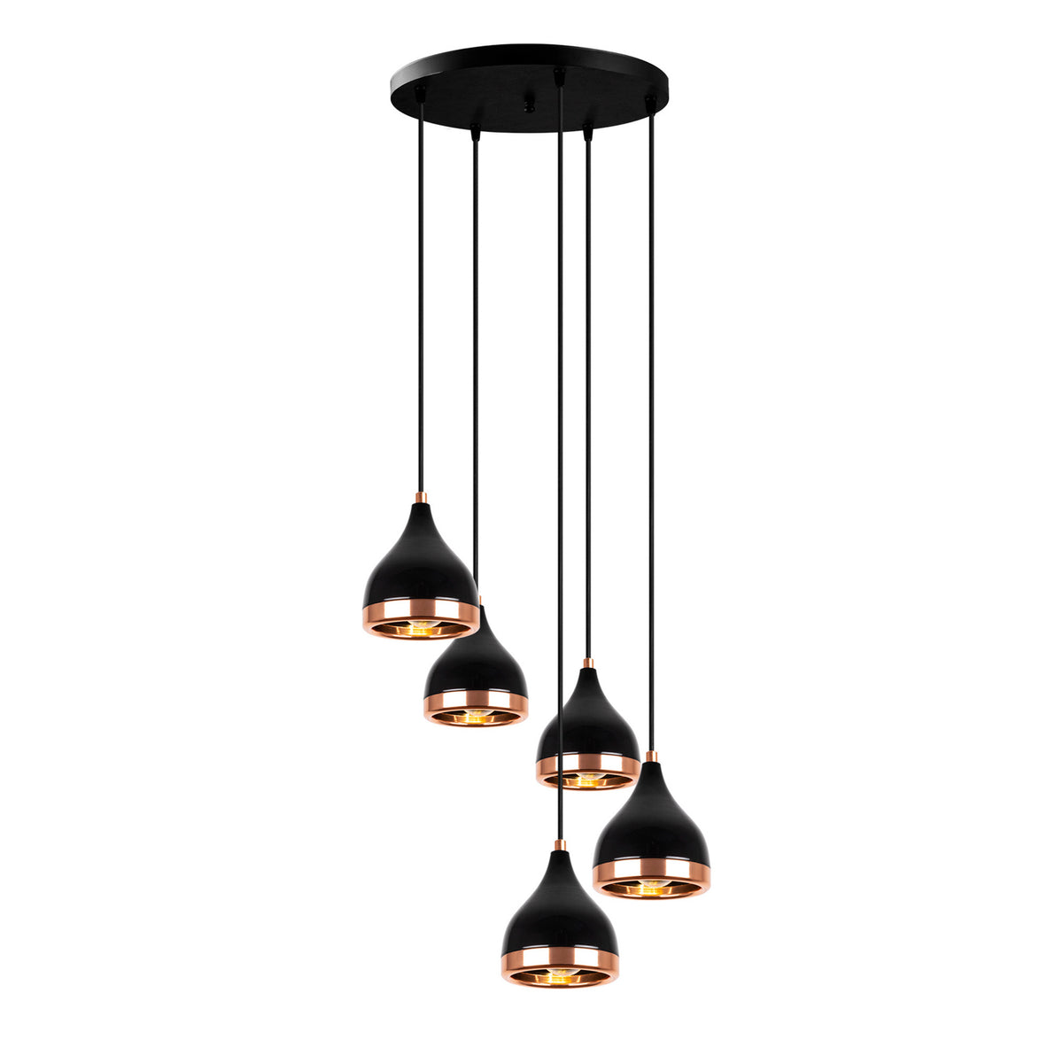 Yıldo Pendellampe - Schwarz
 Kupfer in Schwarz
 Kupfer präsentiert im Onlineshop von KAQTU Design AG. Pendelleuchte ist von Opviq