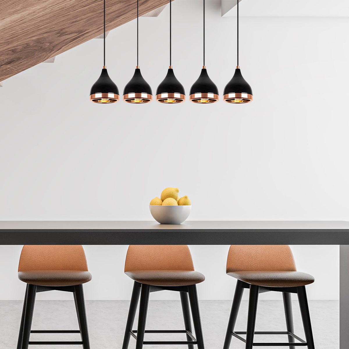 Yıldo Pendellampe - Schwarz
 Kupfer in Schwarz
 Kupfer präsentiert im Onlineshop von KAQTU Design AG. Pendelleuchte ist von Opviq