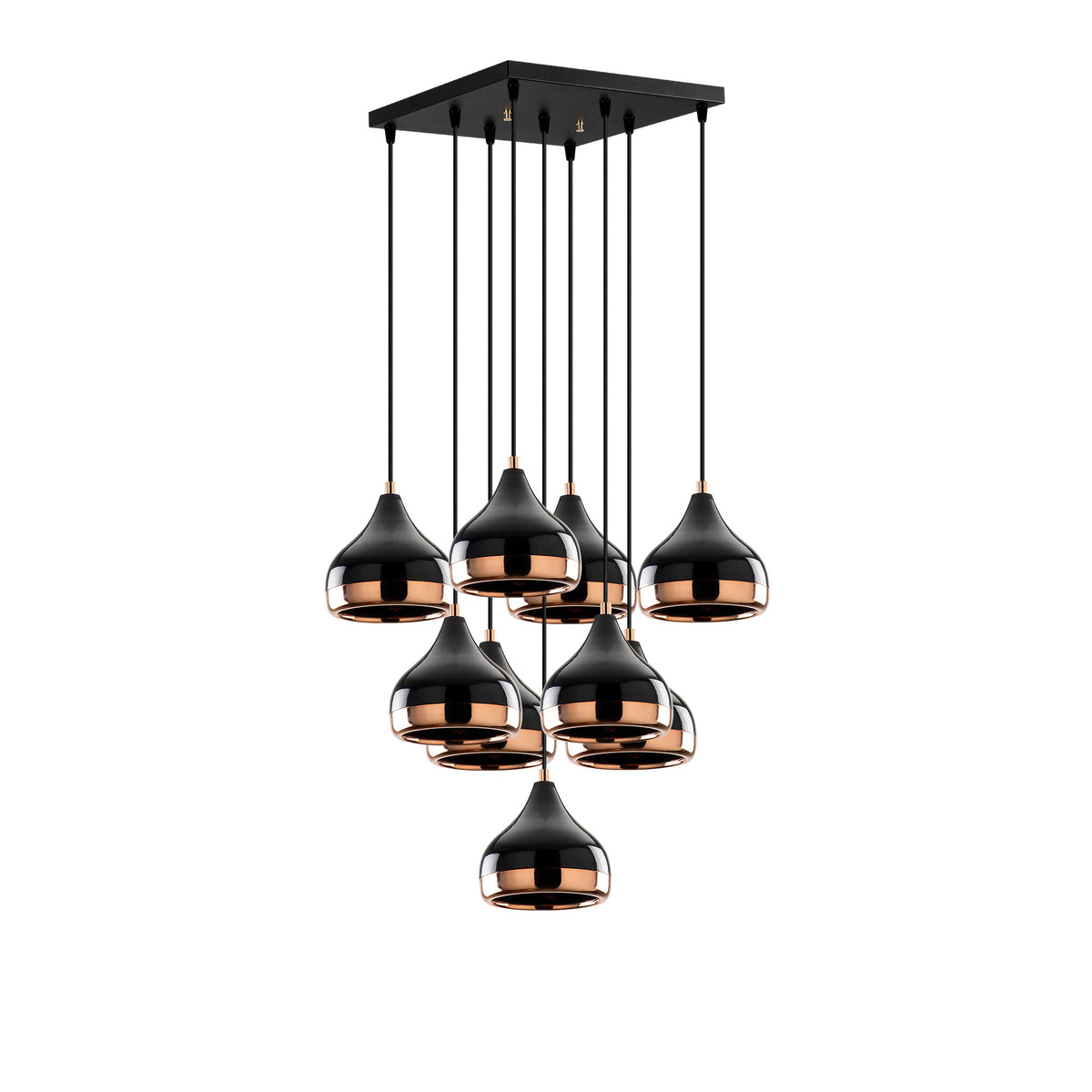 Yıldo Pendellampe - Schwarz in Schwarz präsentiert im Onlineshop von KAQTU Design AG. Pendelleuchte ist von Opviq