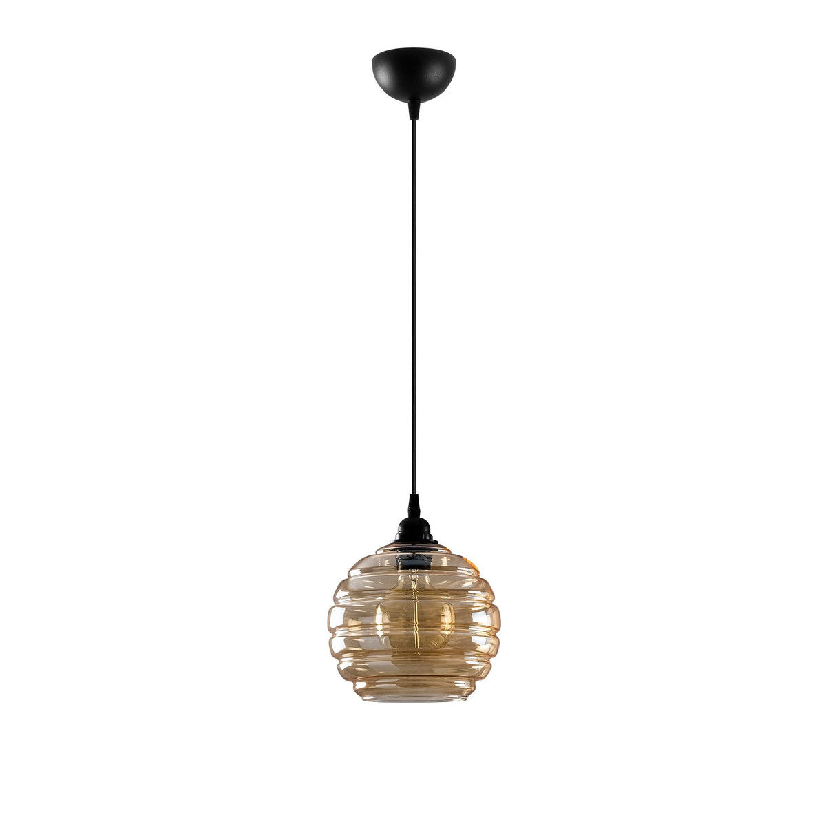 Gold Pendellampe - Gold
 Schwarz in Gold
 Schwarz präsentiert im Onlineshop von KAQTU Design AG. Pendelleuchte ist von Opviq