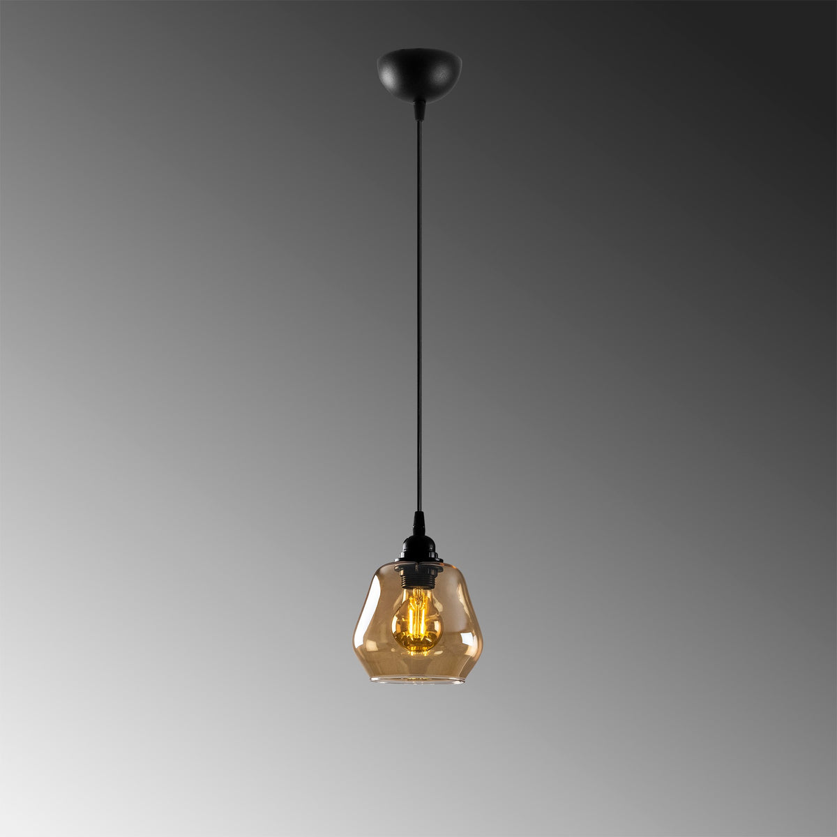 Gold Pendellampe - Gold
 Schwarz in Gold
 Schwarz präsentiert im Onlineshop von KAQTU Design AG. Pendelleuchte ist von Opviq