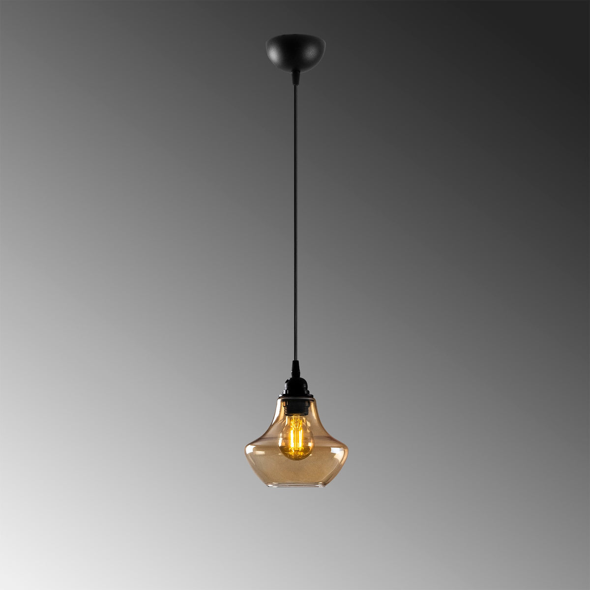 Gold Pendellampe - Gold
 Schwarz in Gold
 Schwarz präsentiert im Onlineshop von KAQTU Design AG. Pendelleuchte ist von Opviq