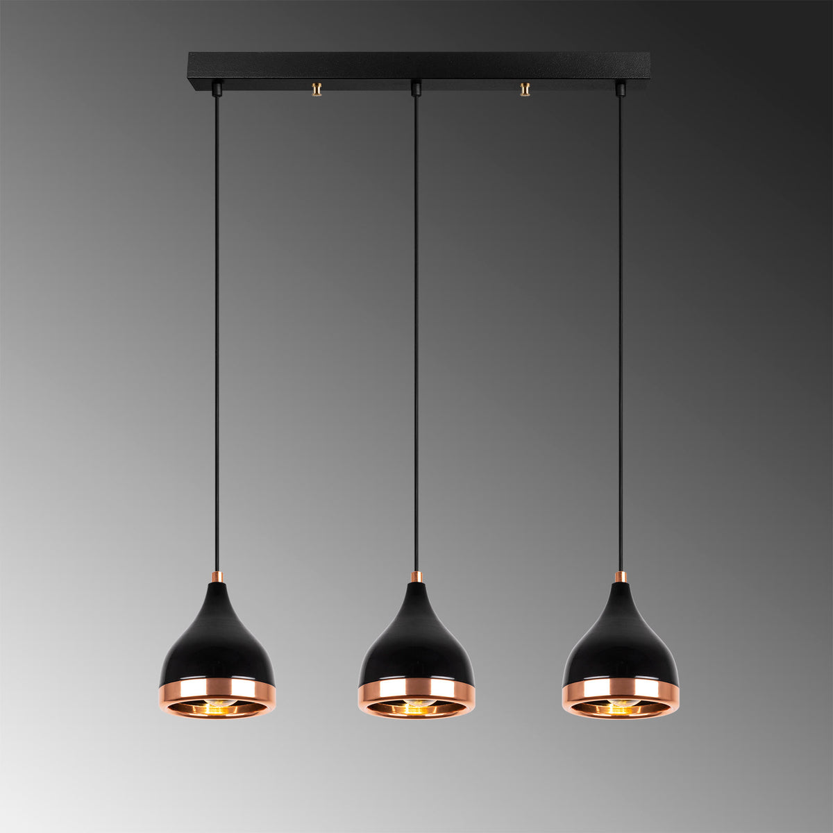 Yıldo Pendellampe - Schwarz
 Kupfer in Schwarz
 Kupfer präsentiert im Onlineshop von KAQTU Design AG. Pendelleuchte ist von Opviq