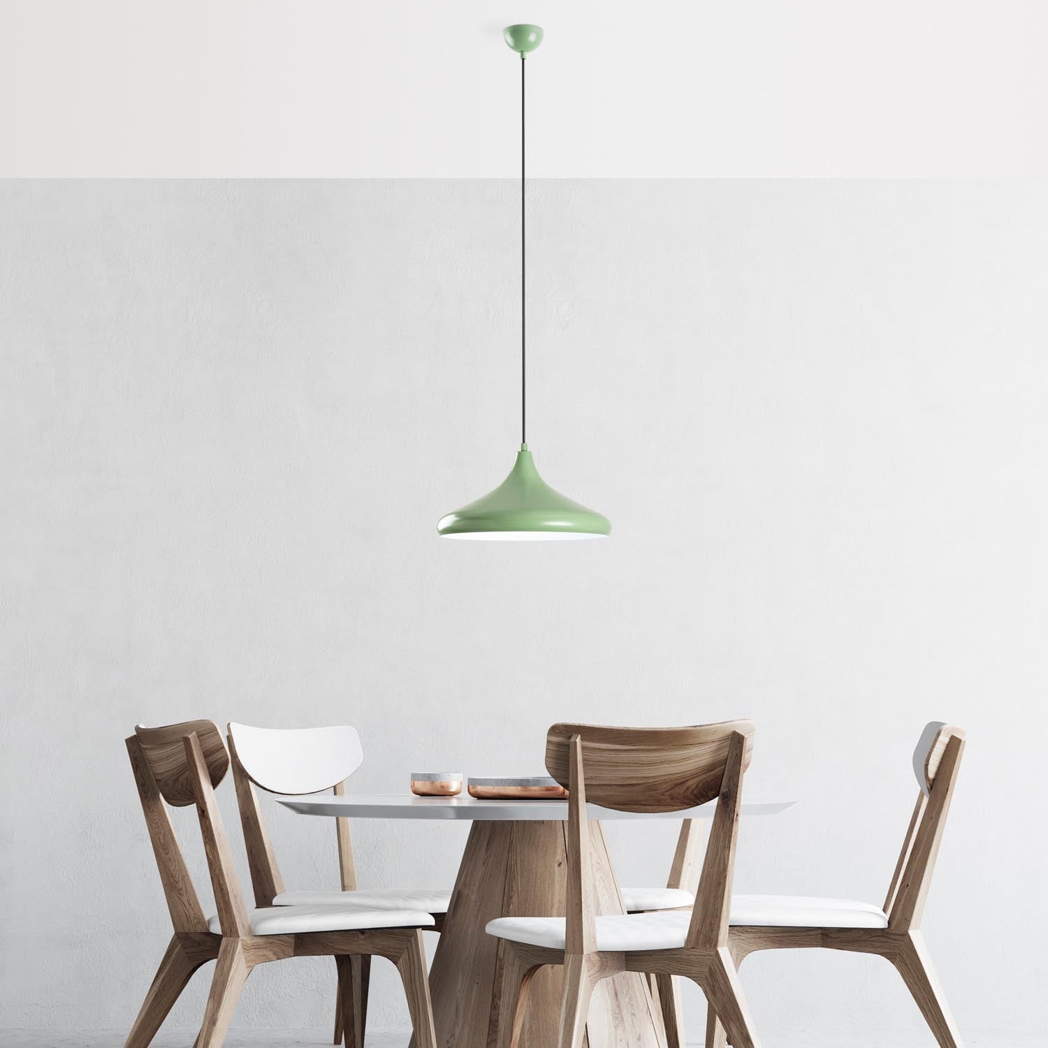 Eysan - Mint in Minze präsentiert im Onlineshop von KAQTU Design AG. Pendelleuchte ist von Opviq